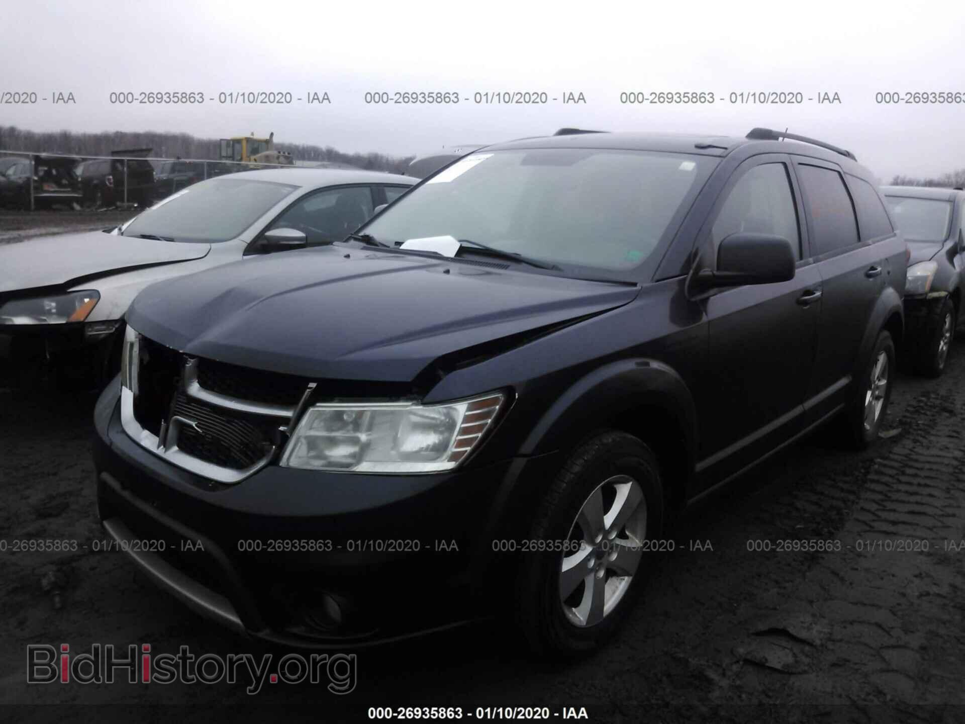 2011 DODGE JOURNEY - VIN: 3D4PG5FGXBT530819 - Фото 2