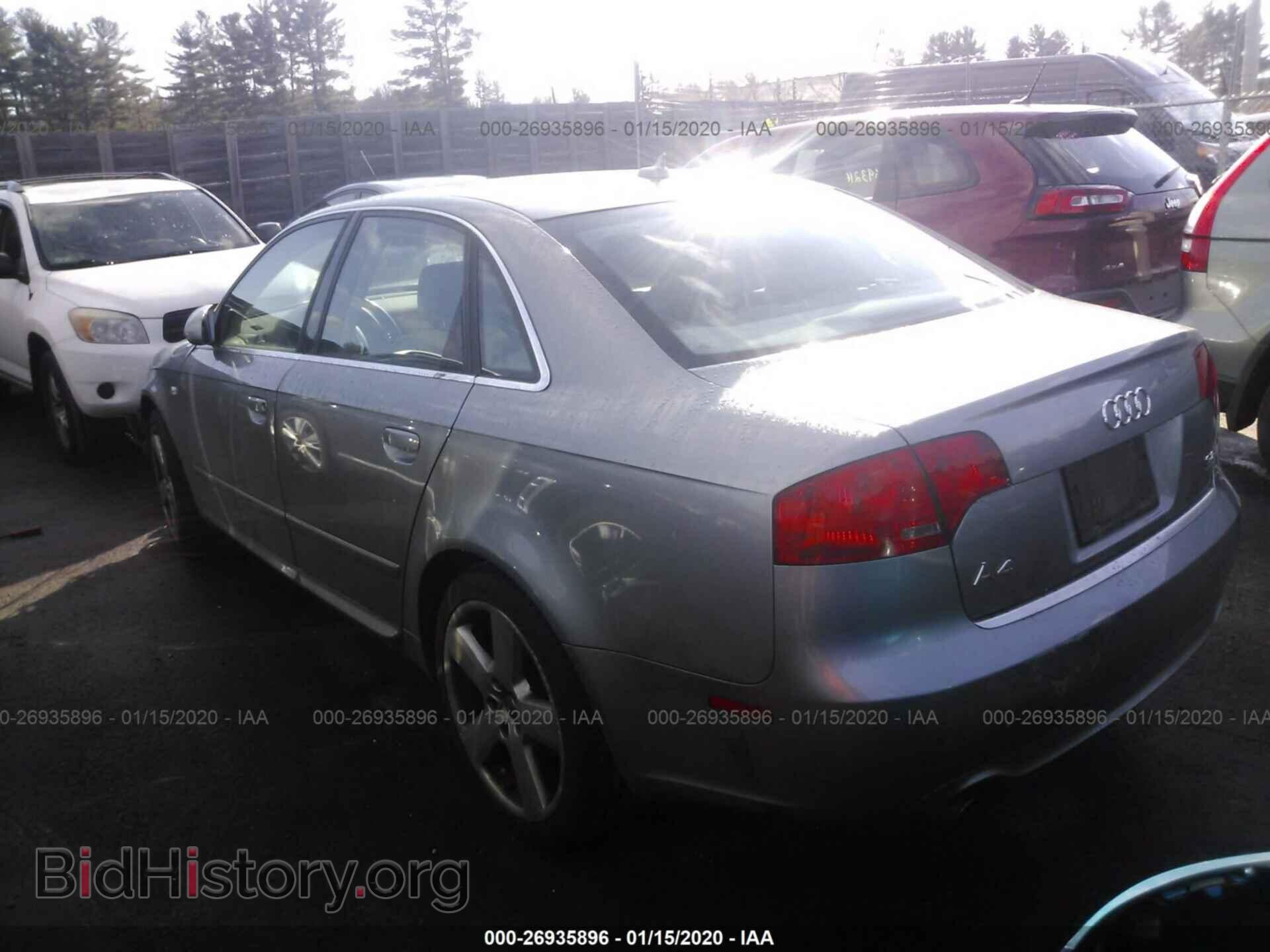 2008 AUDI A4 - VIN: WAUDH78E28A166977 - Фото 3