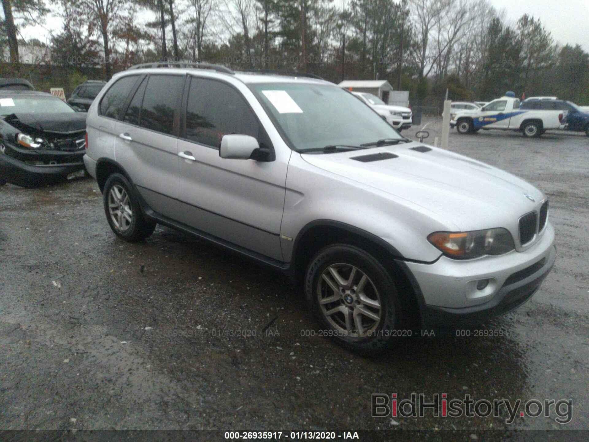 Photo 5UXFA13516LY47992 - BMW X5 2006