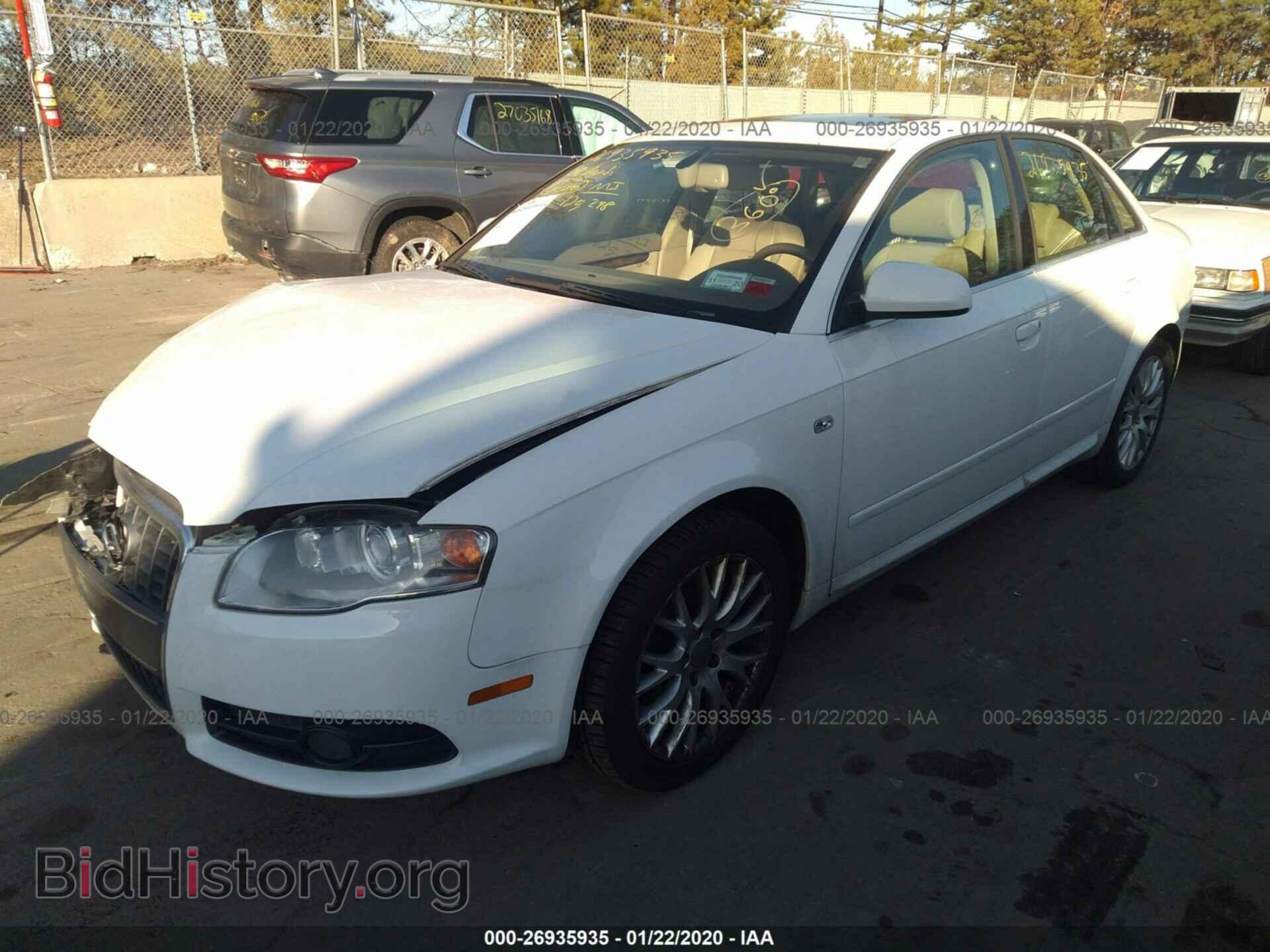 2008 AUDI A4 - VIN: WAUDF78E38A168324 - Фото 2