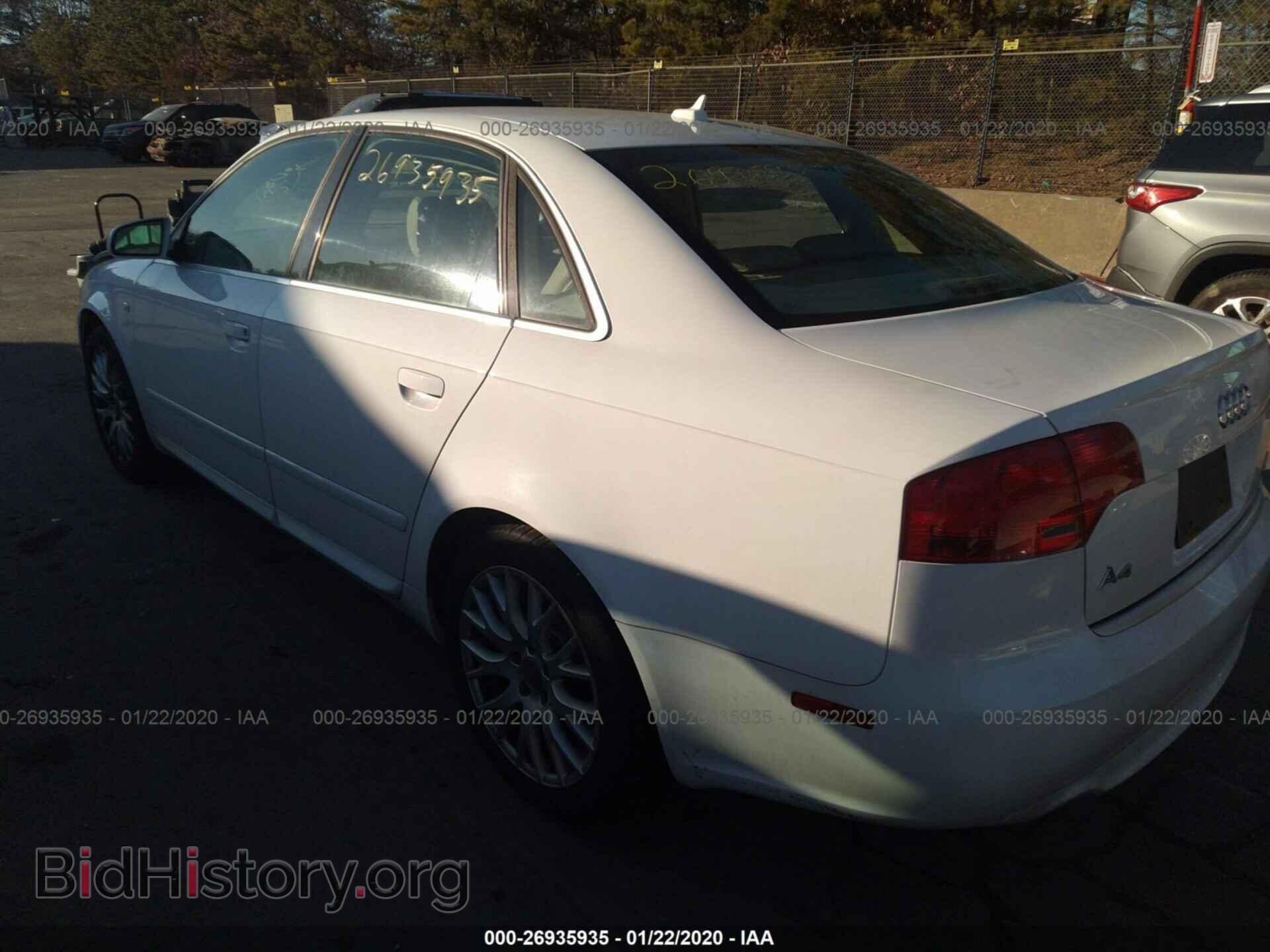 2008 AUDI A4 - VIN: WAUDF78E38A168324 - Фото 3