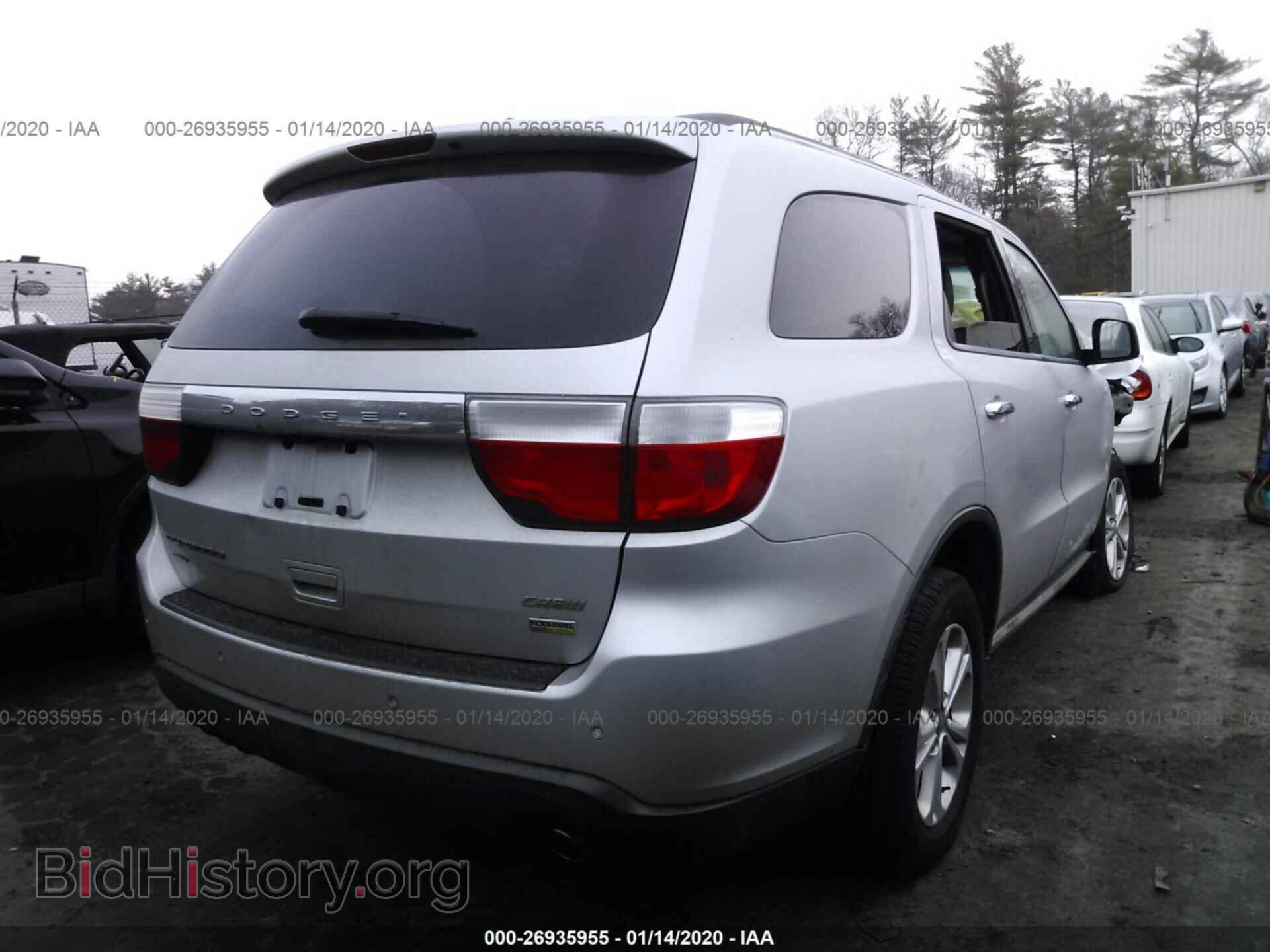 2013 DODGE DURANGO - VIN: 1C4RDJDGXDC614096 - Фото 4
