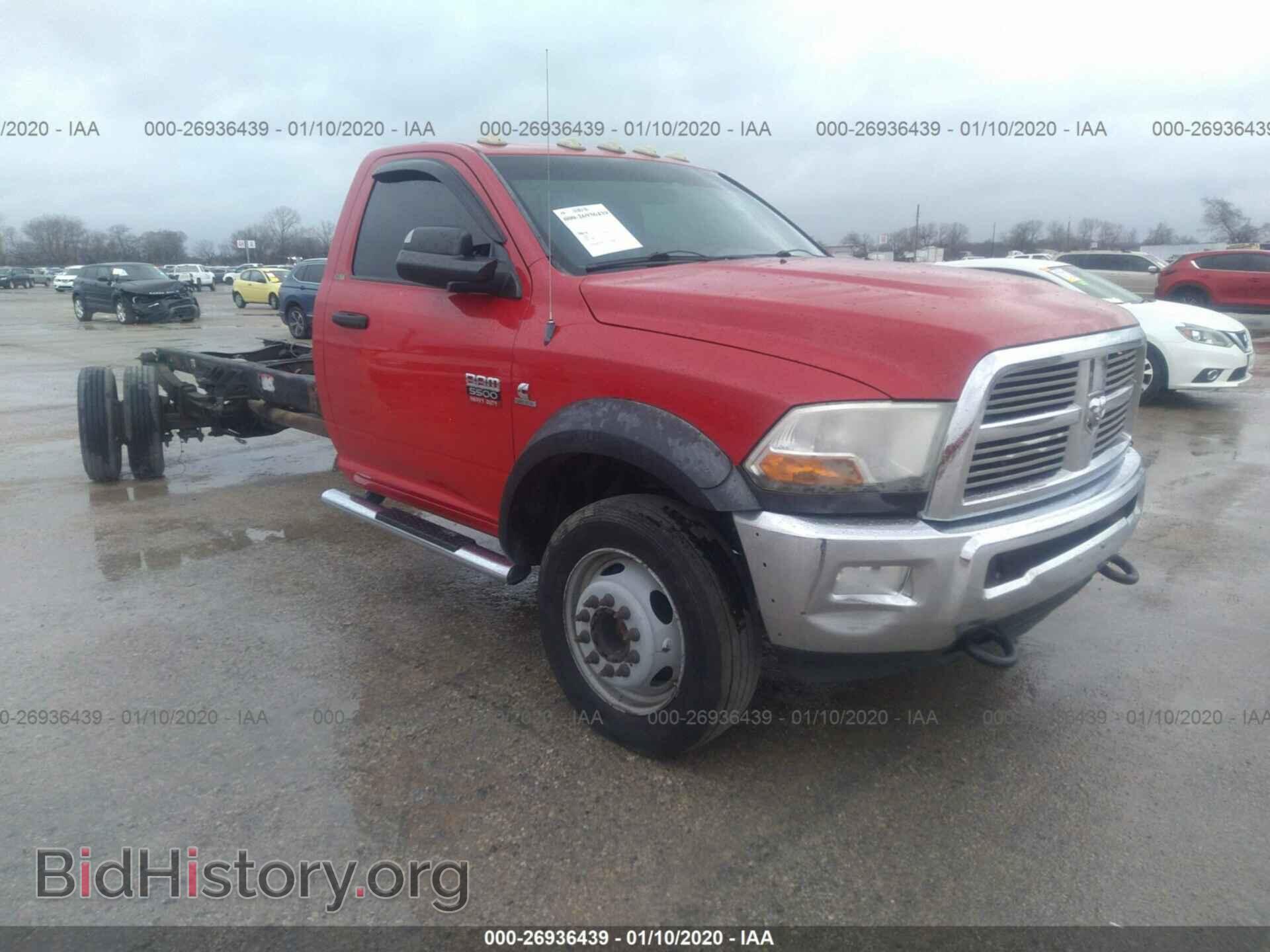 Фотография 3C7WDMDL9CG127701 - DODGE RAM 5500 2012