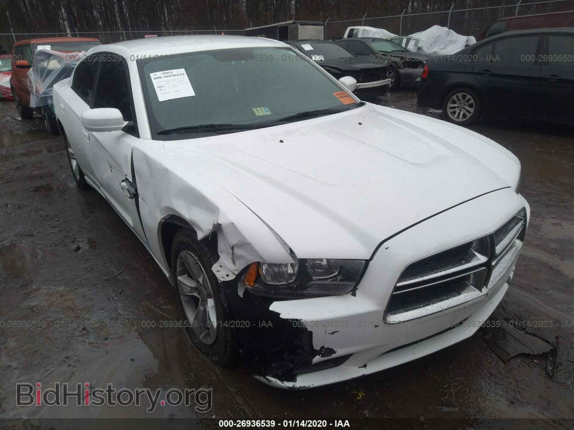Photo 2C3CDXBGXDH688180 - DODGE CHARGER 2013