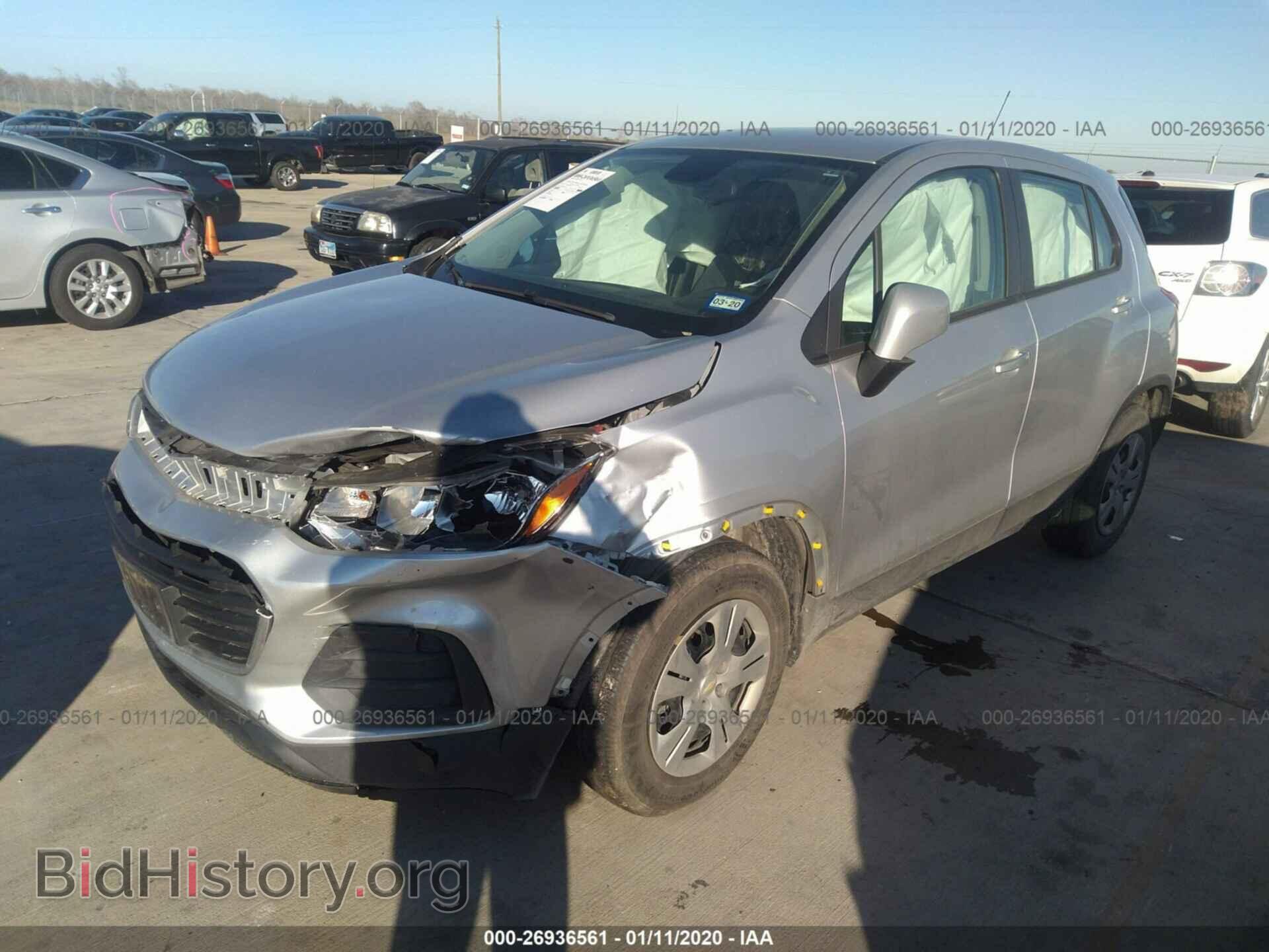 2017 CHEVROLET TRAX - VIN: KL7CJKSB5HB237388 - Фото 2