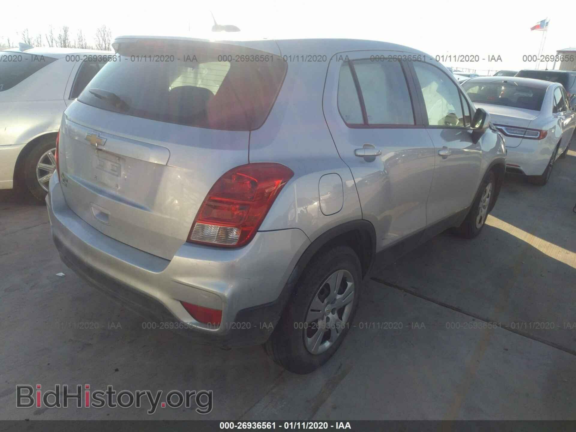 2017 CHEVROLET TRAX - VIN: KL7CJKSB5HB237388 - Фото 4