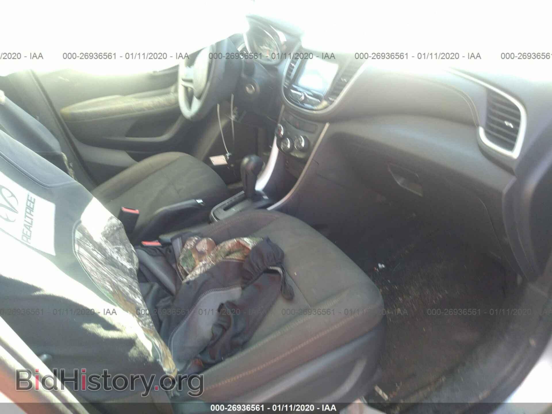 2017 CHEVROLET TRAX - VIN: KL7CJKSB5HB237388 - Фото 5