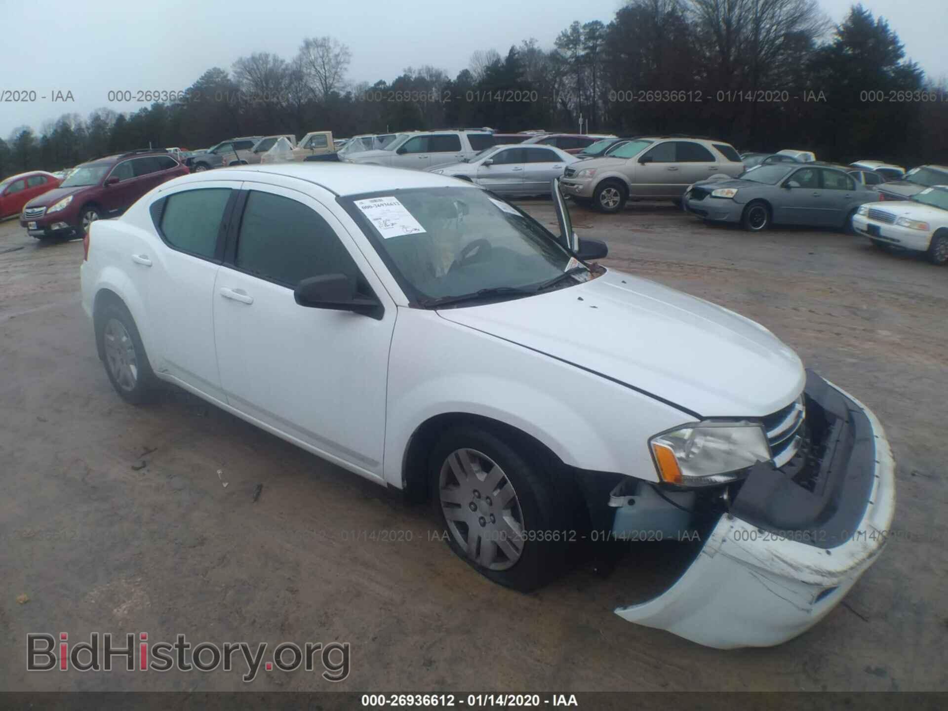 Photo 1C3CDZAG9DN749118 - DODGE AVENGER 2013