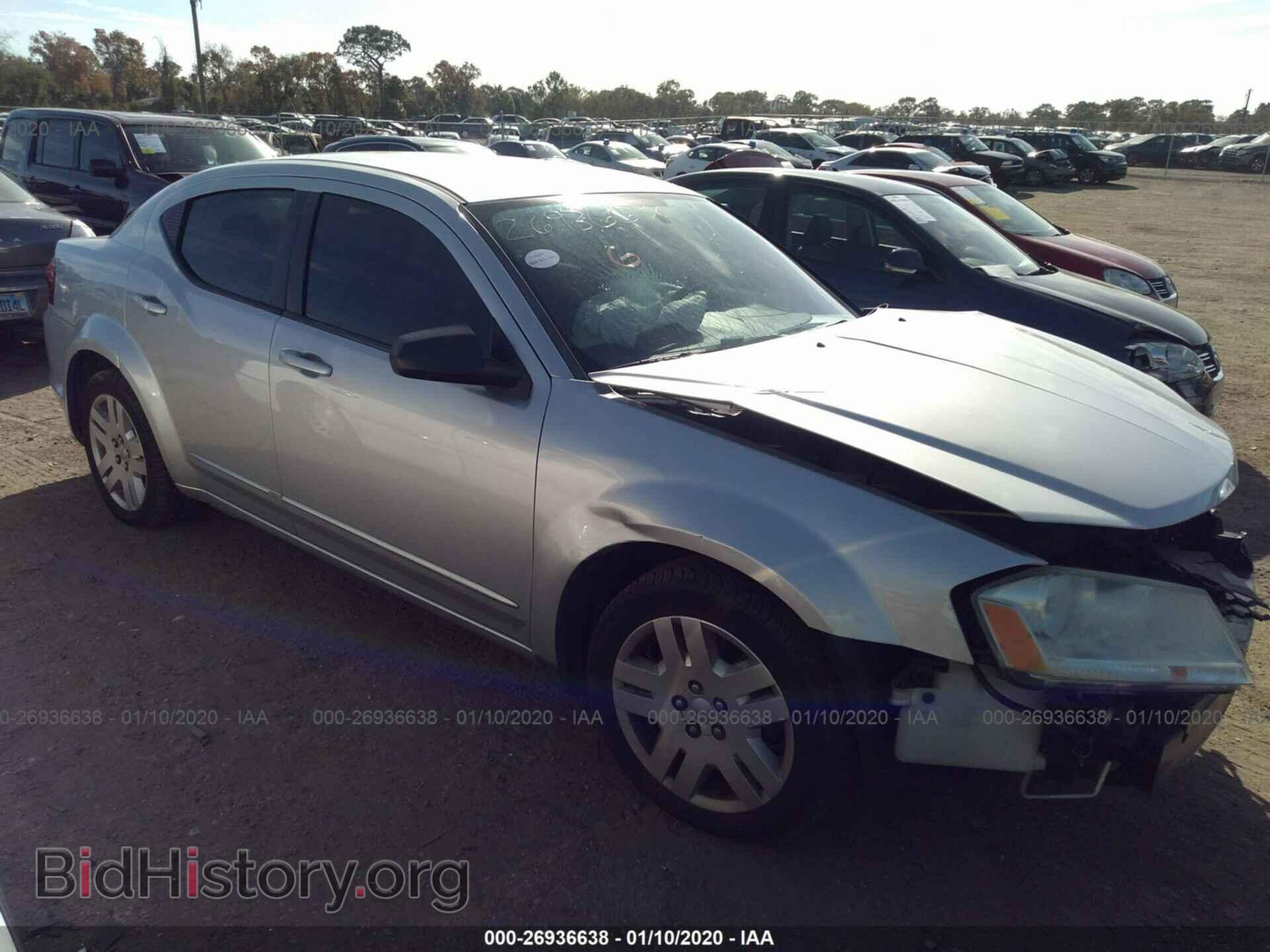 Photo 1B3BD4FB6BN540408 - DODGE AVENGER 2011