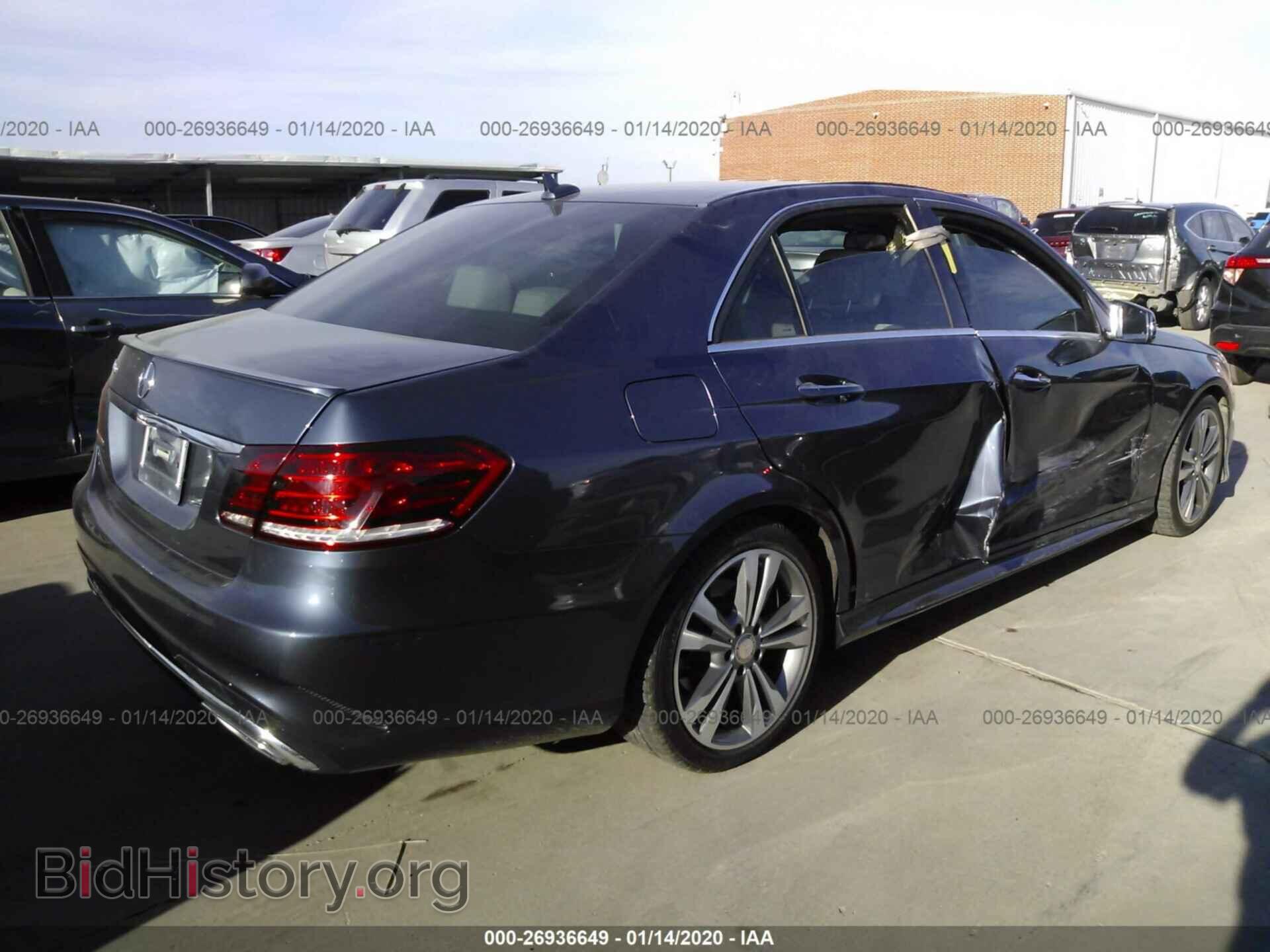 2014 MERCEDES-BENZ E - VIN: WDDHF5KB1EA903598 - Фото 4