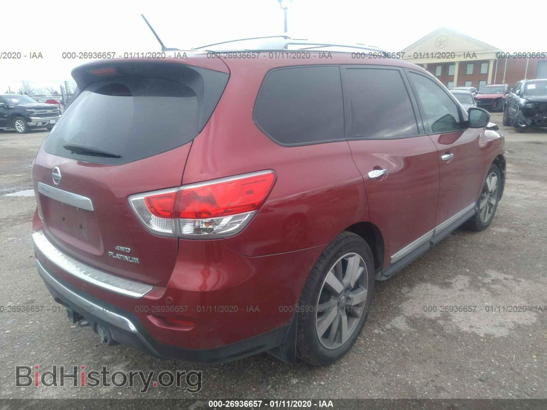 2014 NISSAN PATHFINDER - VIN: 5N1AR2MM9EC715802 - Фото 4