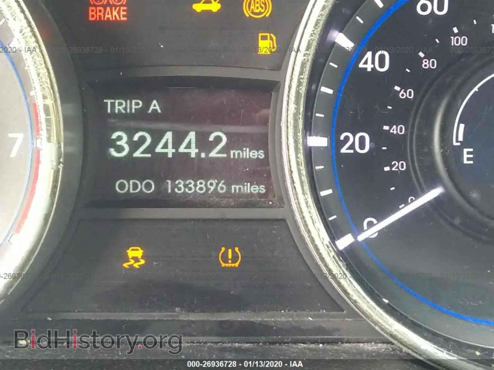 2012 HYUNDAI SONATA - VIN: 5NPEC4ACXCH391775 - Фото 7