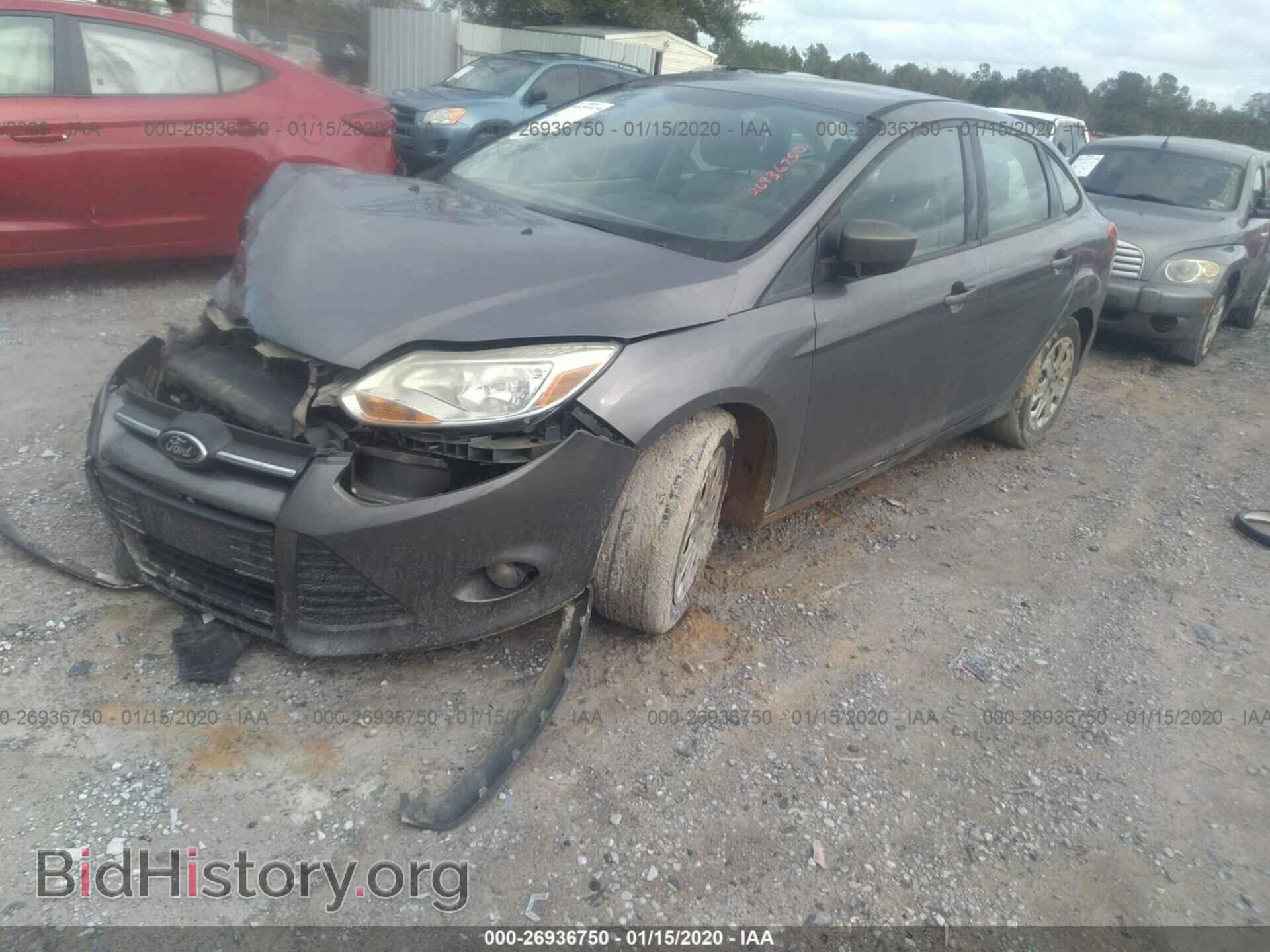 2012 FORD FOCUS - VIN: 1FAHP3F29CL440462 - Фото 2
