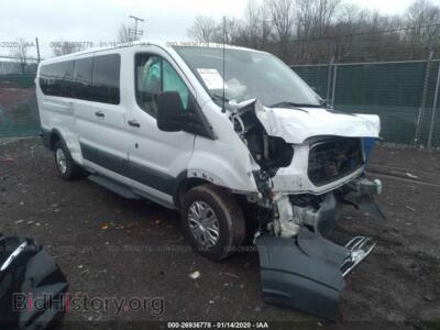 2016 Ford TRANSIT T-350, белый — VIN 1FBZX2ZM6GKA65524, IAAI