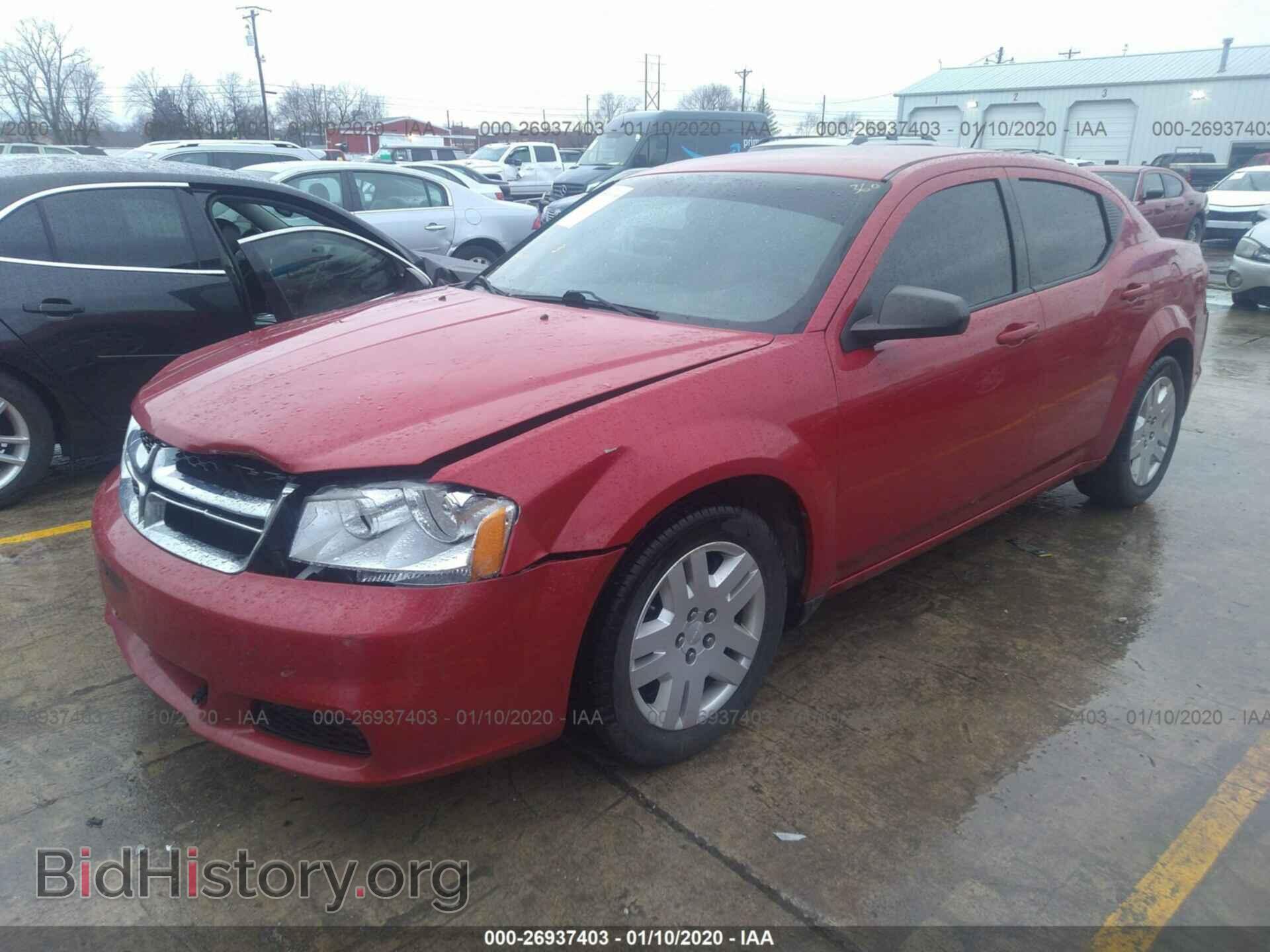 2013 DODGE AVENGER - VIN: 1C3CDZAB8DN603328 - Фото 2
