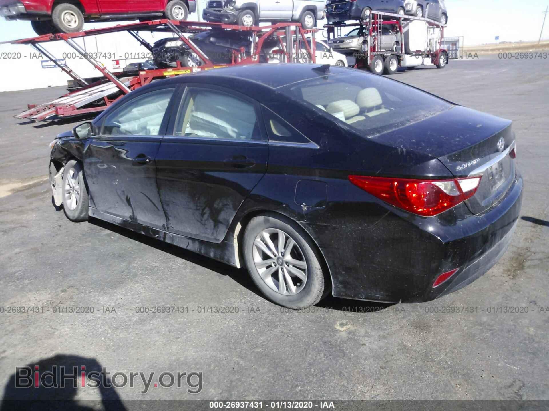 2014 HYUNDAI SONATA - VIN: 5NPEB4AC0EH854013 - Фото 3