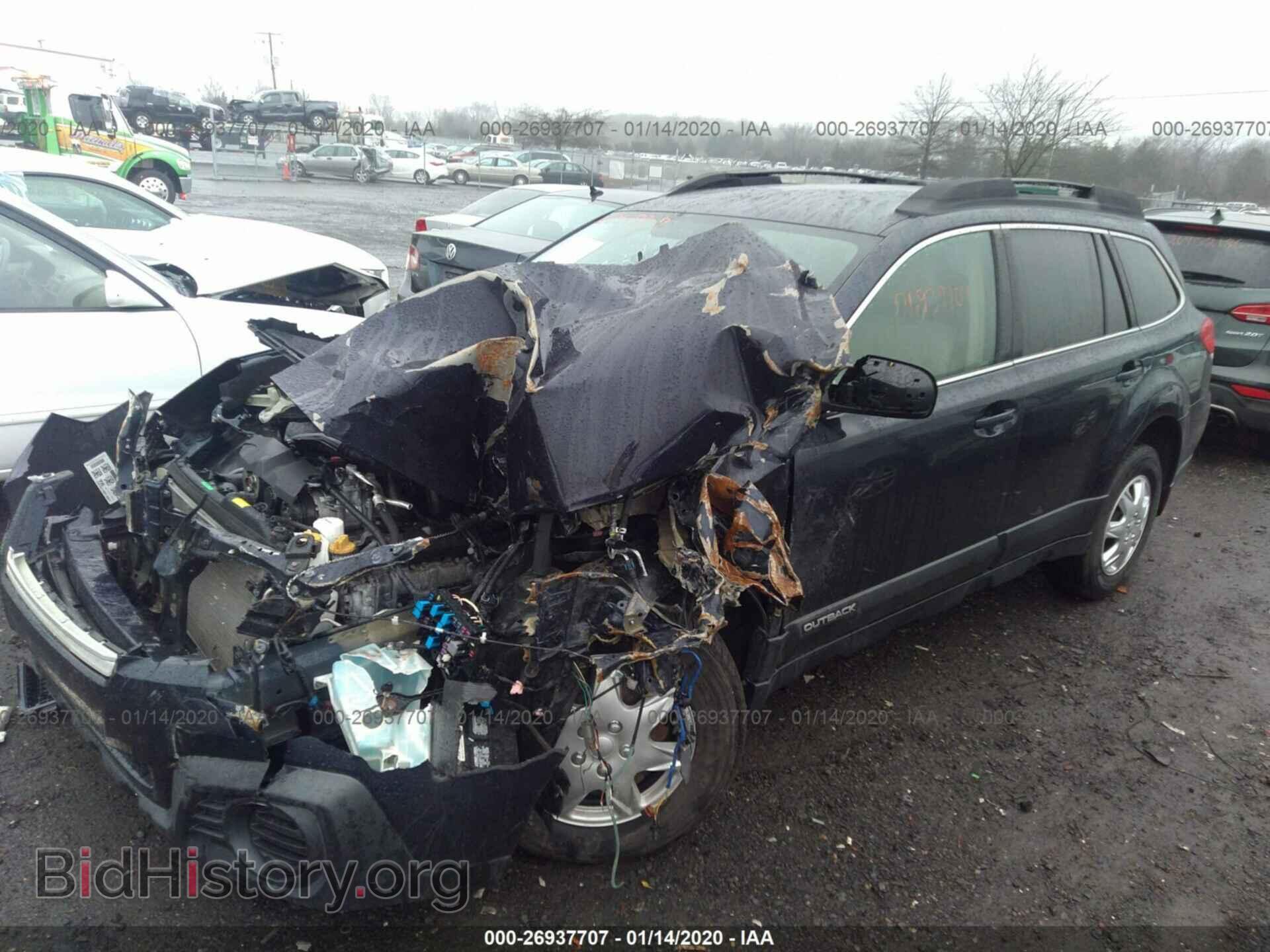 2013 SUBARU OUTBACK - VIN: 4S4BRCAC6D3220199 - Фото 2
