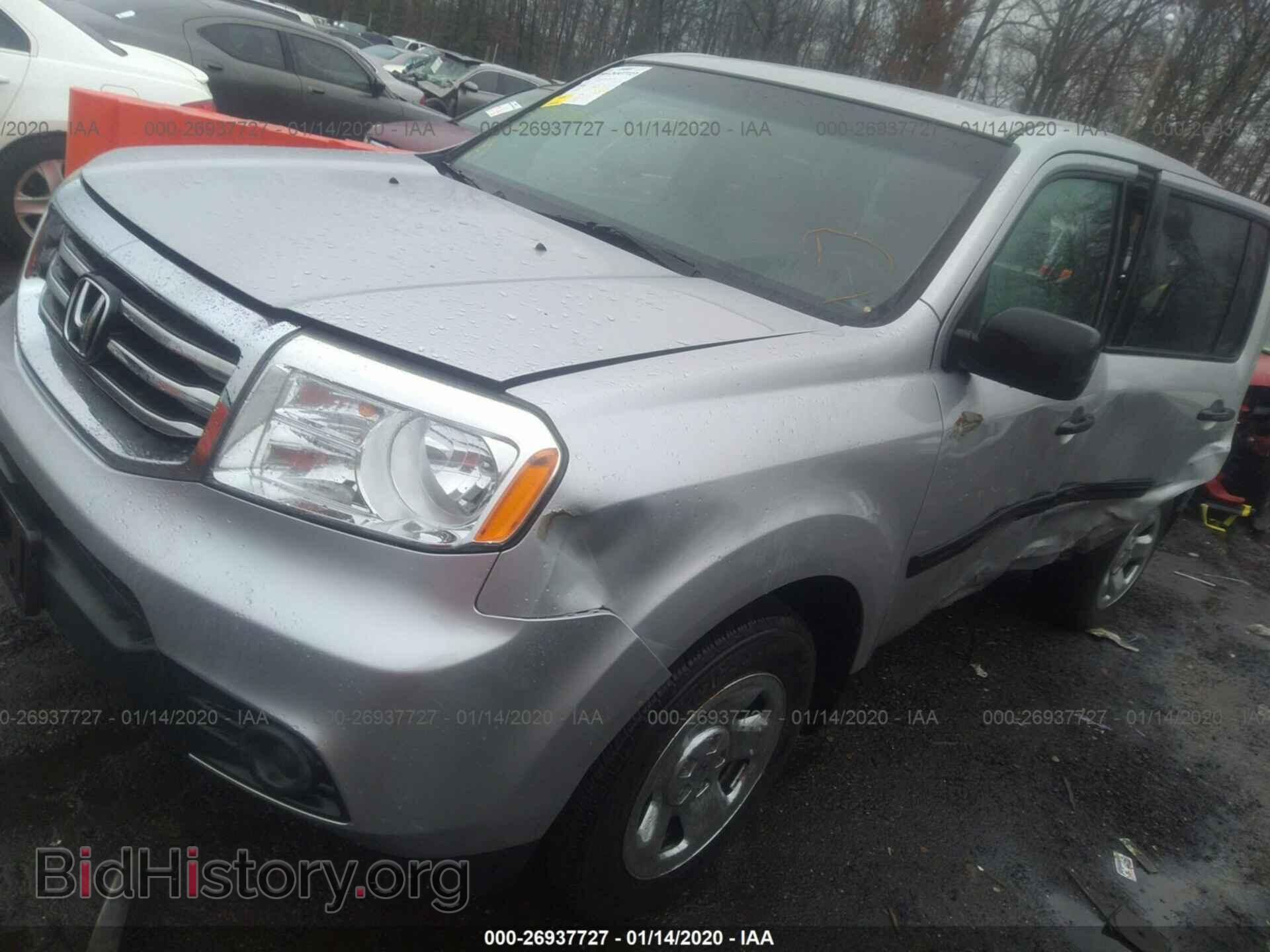 2012 HONDA PILOT - VIN: 5FNYF4H22CB005818 - Фото 2