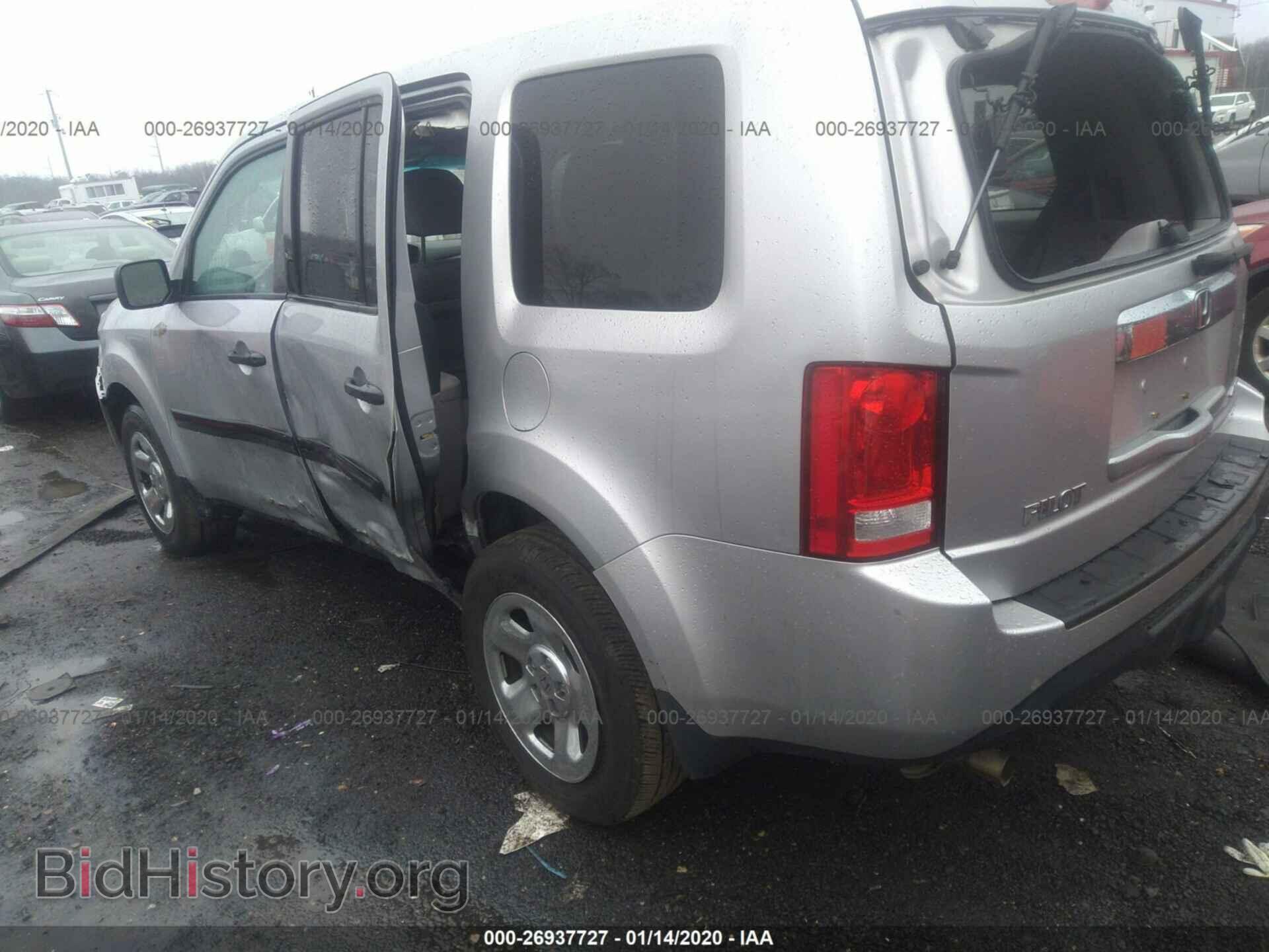 2012 HONDA PILOT - VIN: 5FNYF4H22CB005818 - Фото 3