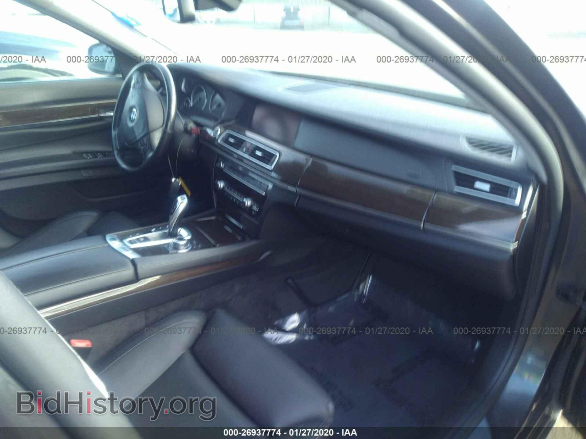 2011 BMW 750 - VIN: WBAKC8C54BC432904 - Фото 5