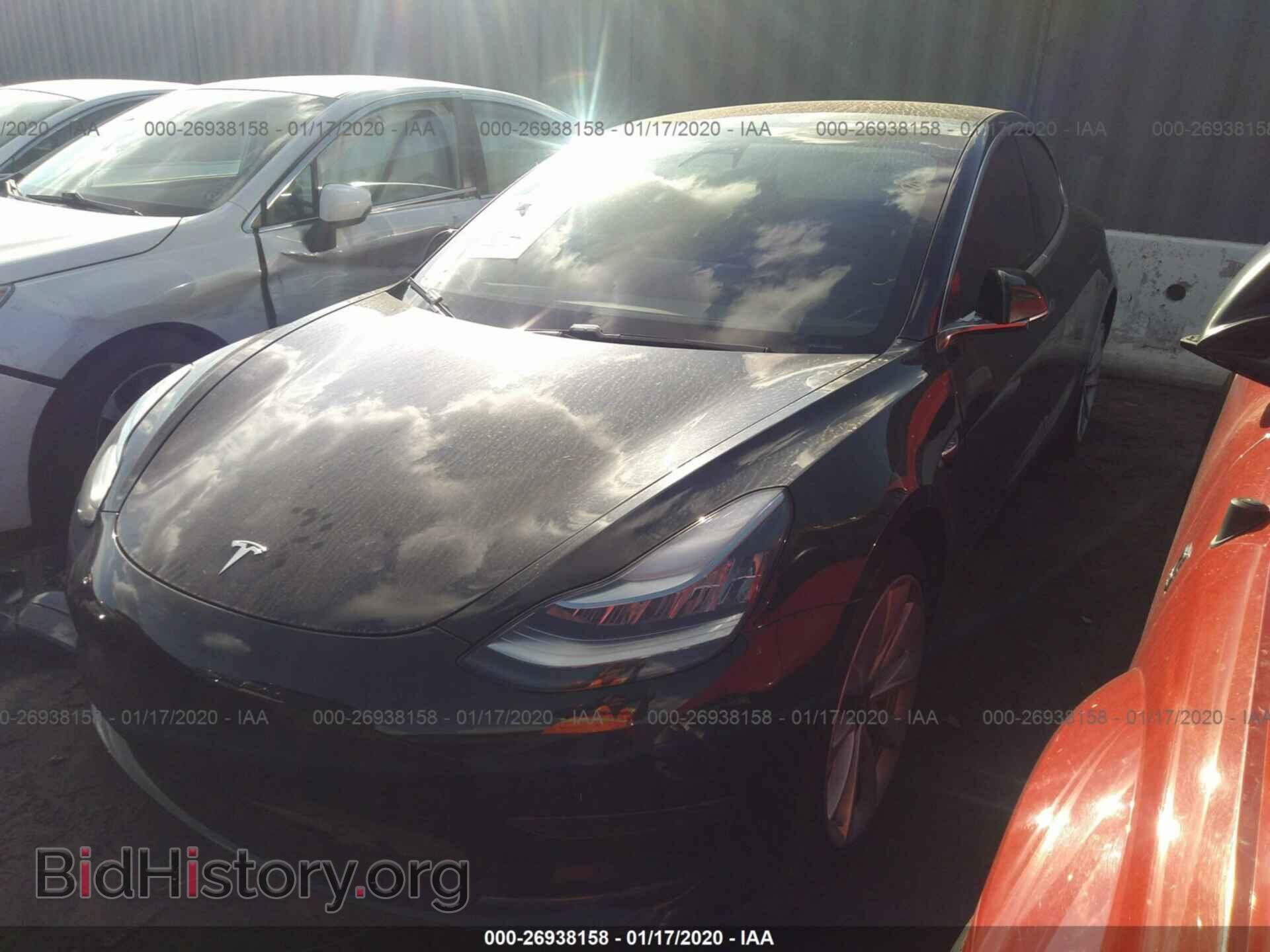 2019 TESLA MODEL 3 - VIN: 5YJ3E1EA6KF310695 - Фото 2