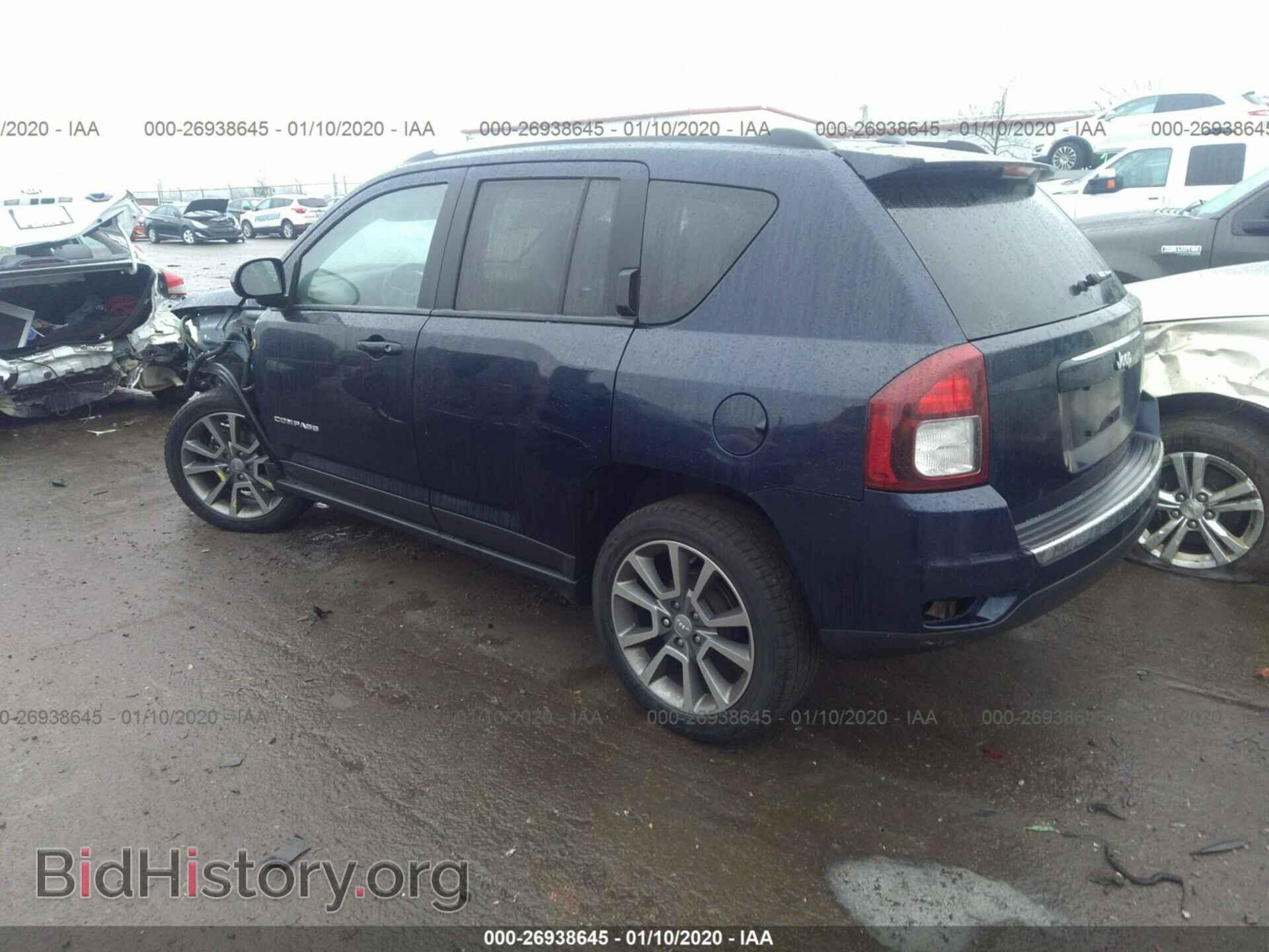 2016 JEEP COMPASS - VIN: 1C4NJCEA7GD800464 - Фото 3