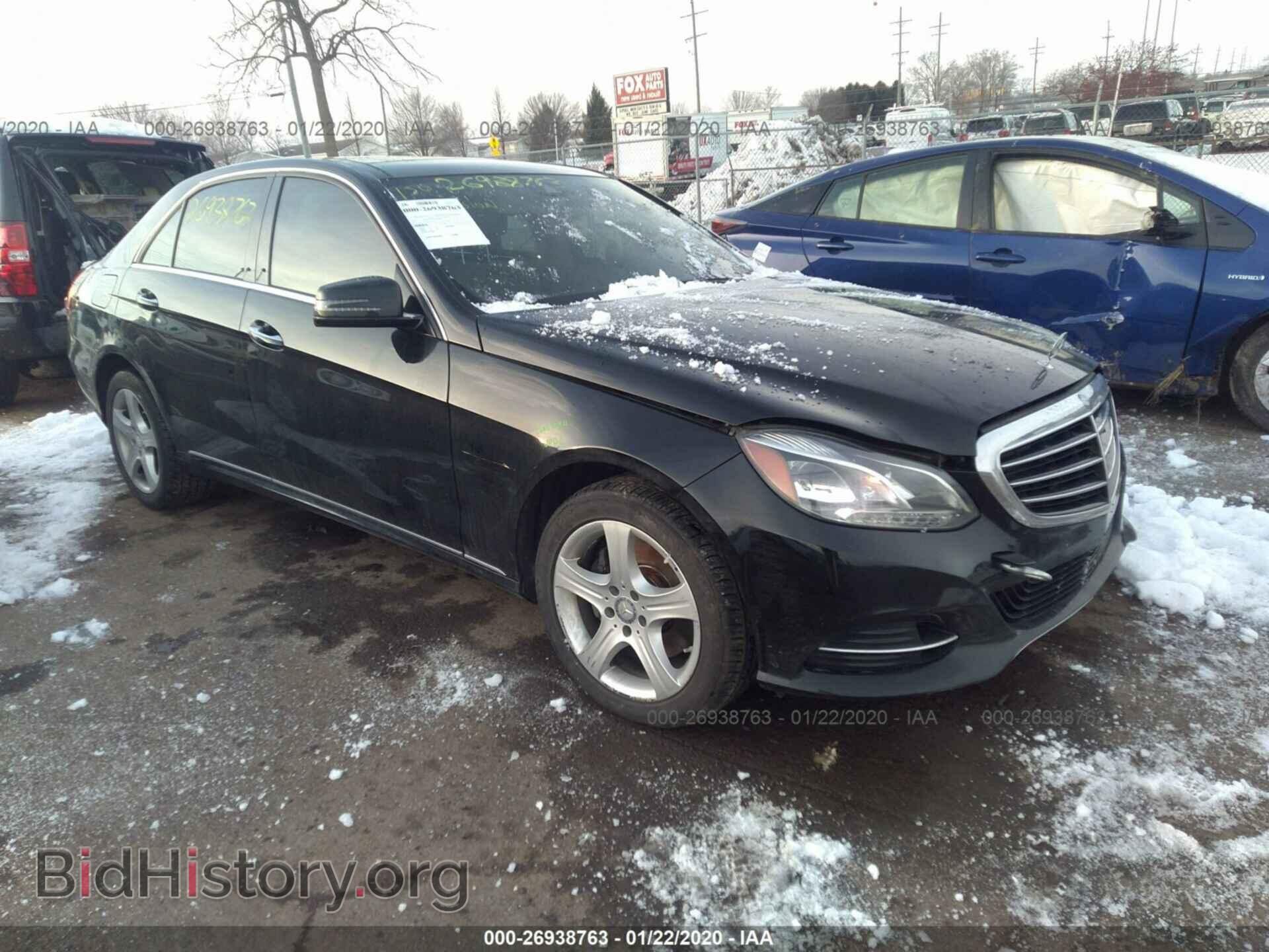 Photo WDDHF8JB8EA811309 - MERCEDES-BENZ E 2014