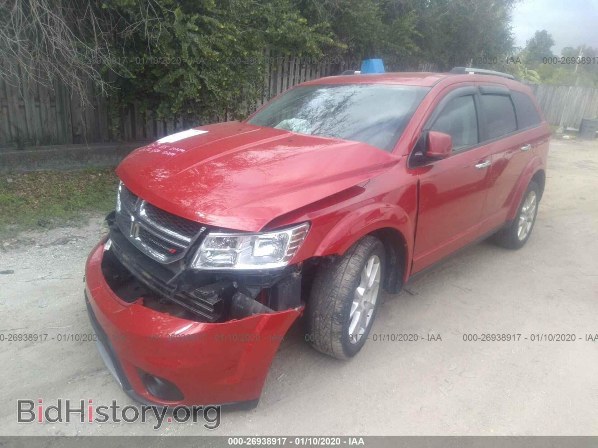 2014 DODGE JOURNEY - VIN: 3C4PDDDG5ET214655 - Фото 2