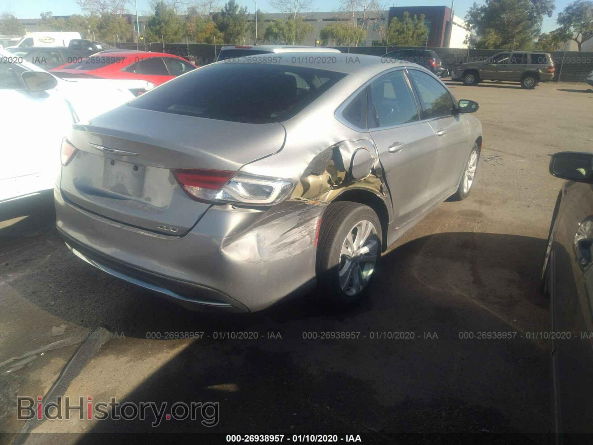 2015 CHRYSLER 200 - VIN: 1C3CCCAB4FN667725 - Фото 4