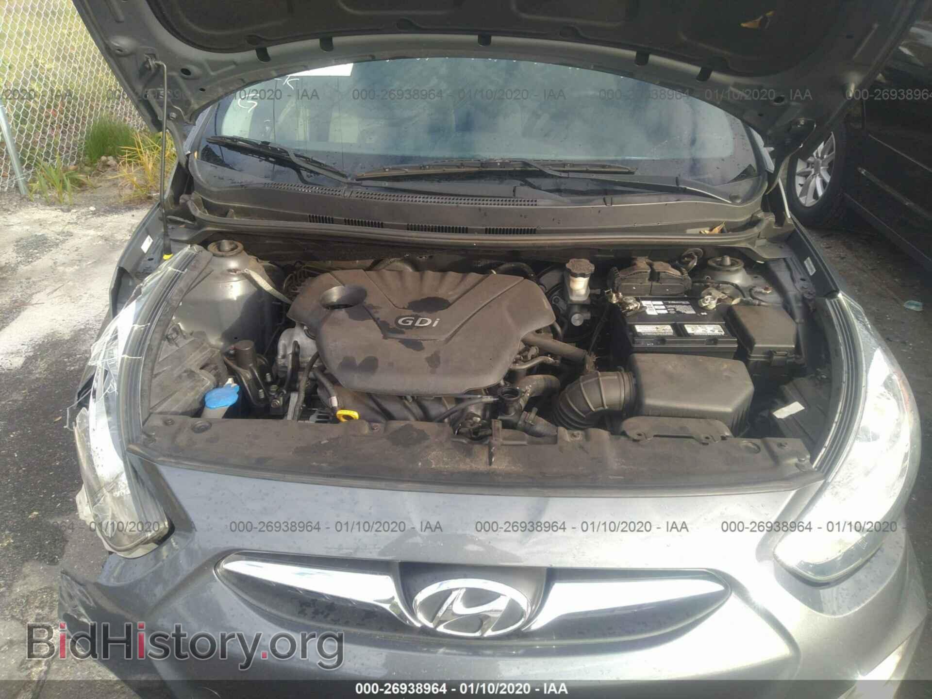 2012 HYUNDAI ACCENT - VIN: KMHCU4AE1CU227032 - Фото 10