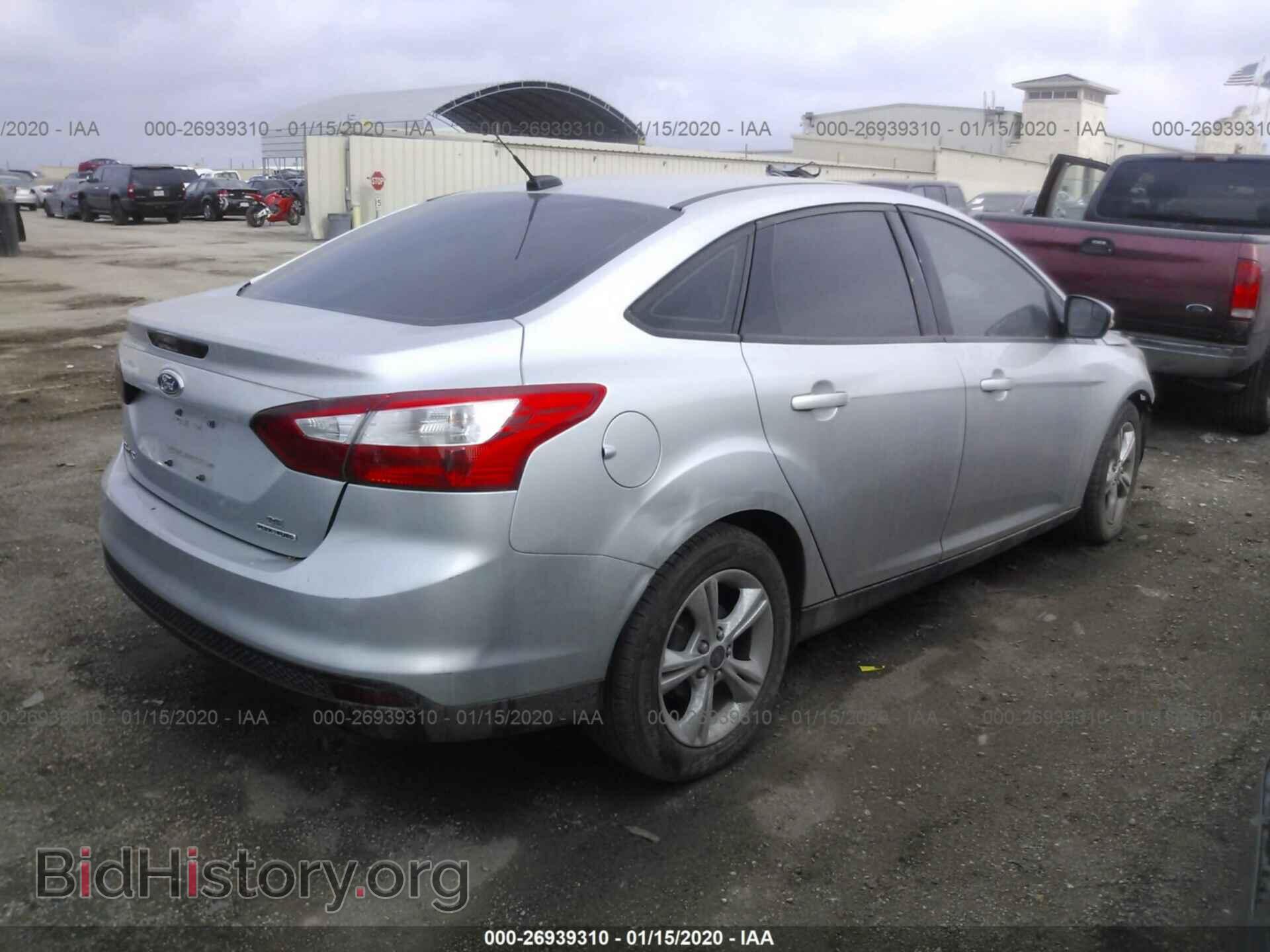 2013 FORD FOCUS - VIN: 1FADP3F27DL308185 - Фото 4