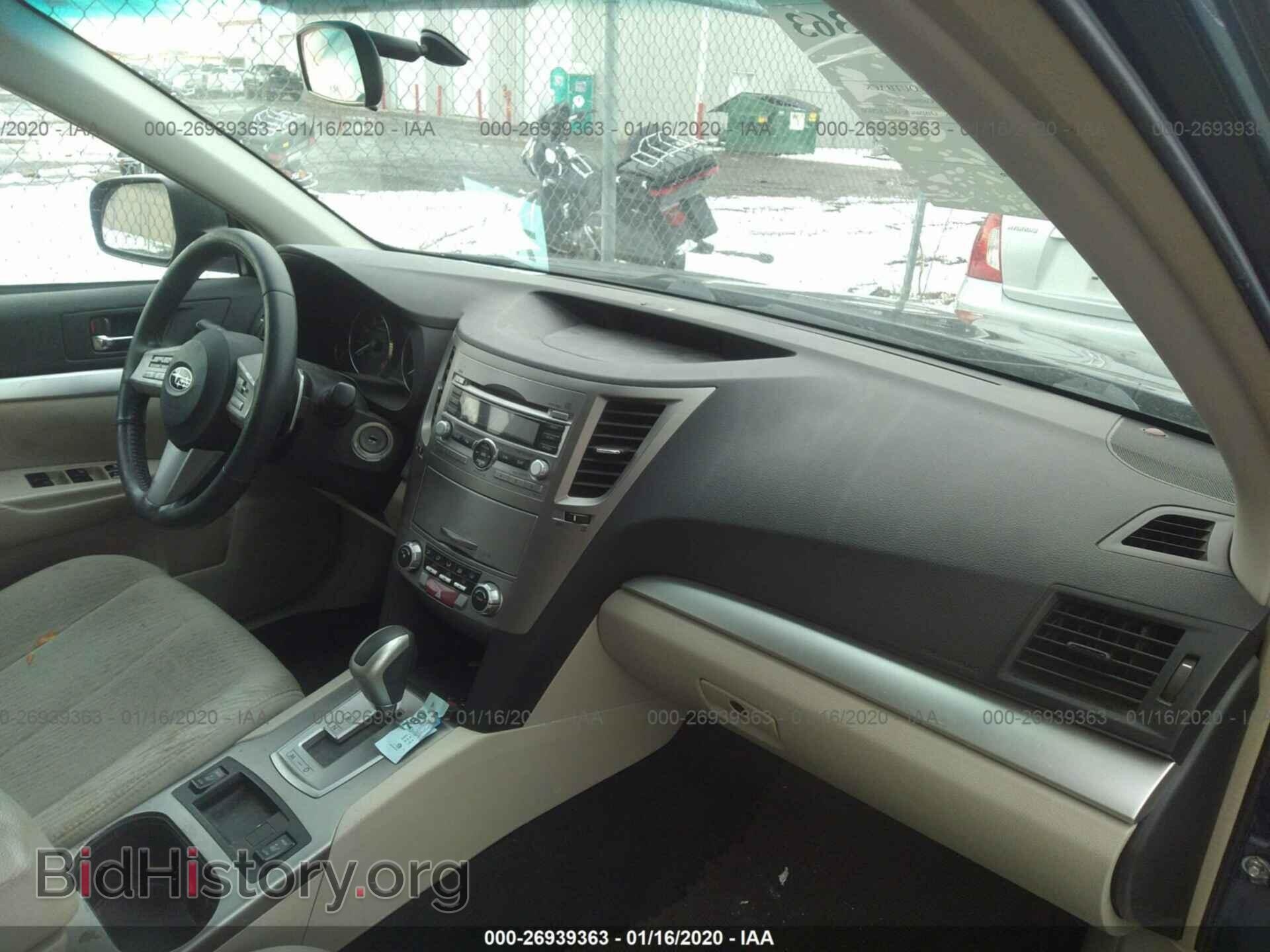 2011 SUBARU OUTBACK - VIN: 4S4BRCCC3B3318469 - Фото 5