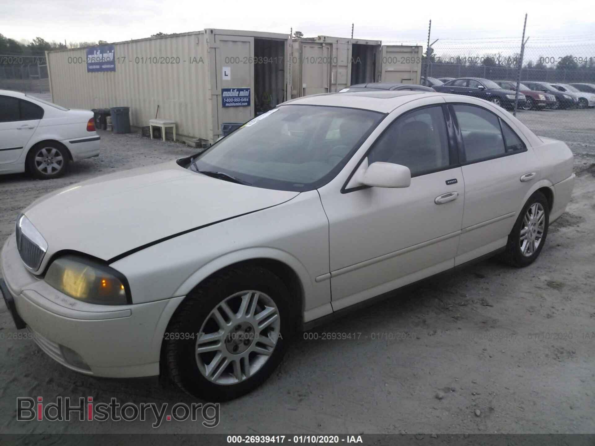 2003 LINCOLN LS - VIN: 1LNHM87A53Y671105 - Фото 2