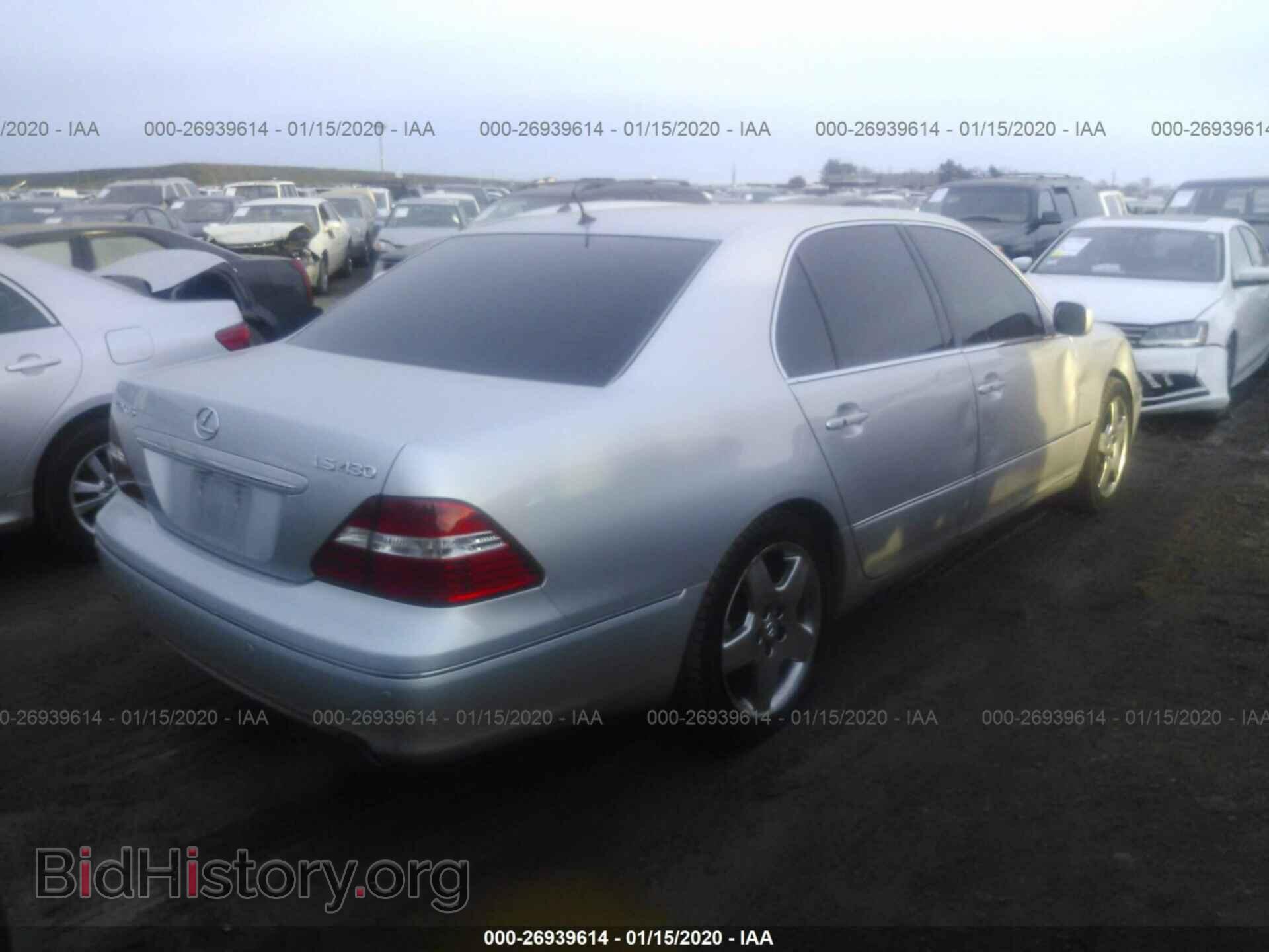 2006 LEXUS LS - VIN: JTHBN36F265053364 - Фото 4