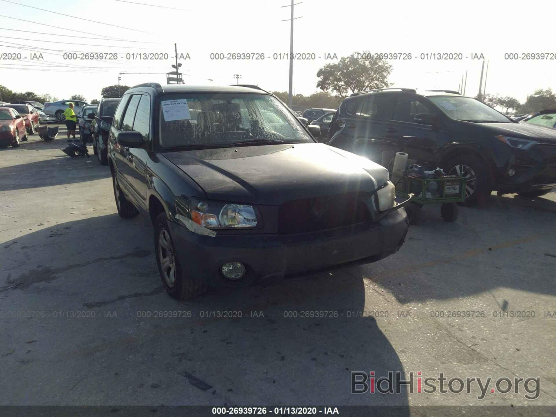 Photo JF1SG63625H735410 - SUBARU FORESTER 2005