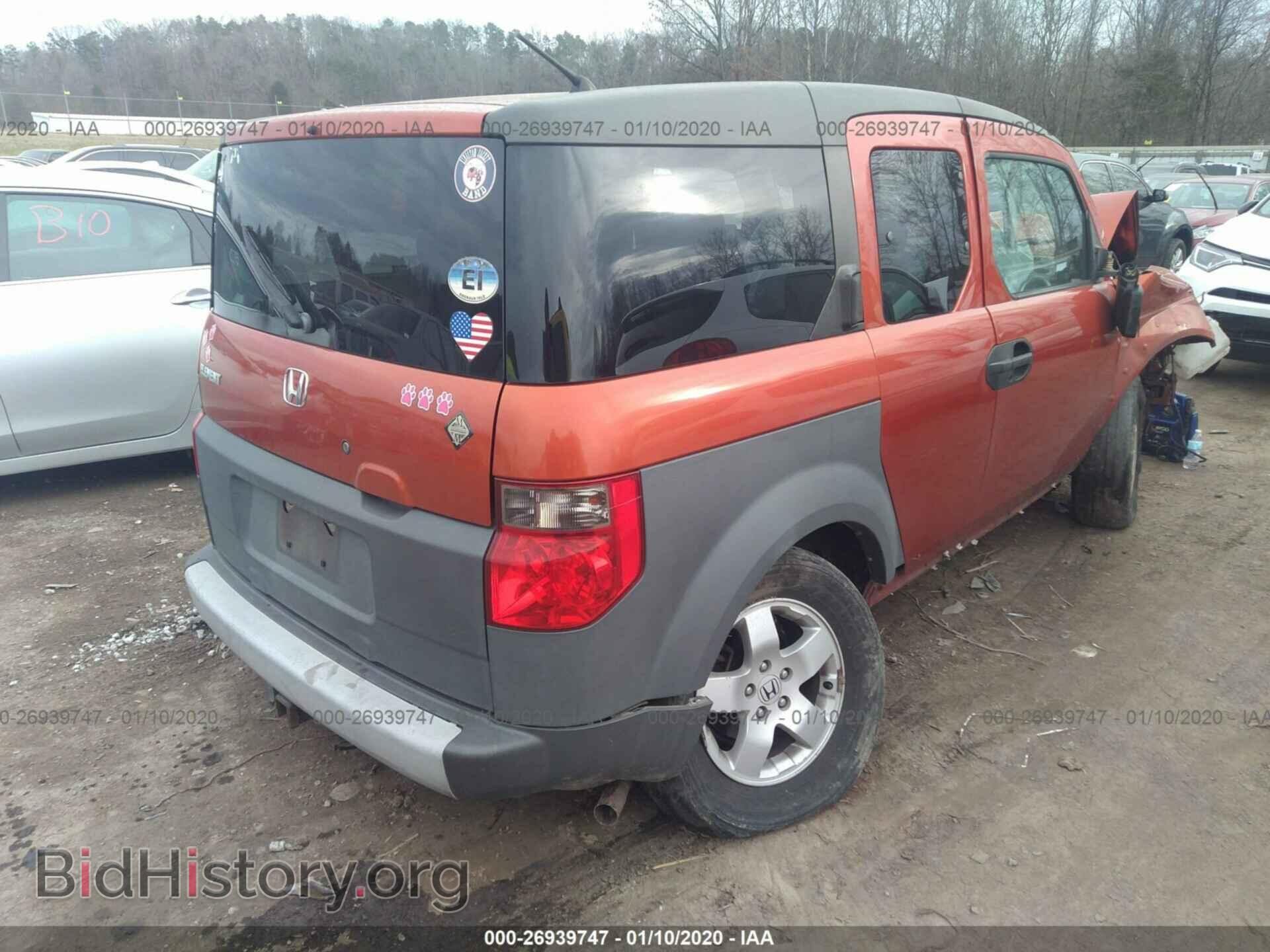 2003 HONDA ELEMENT - VIN: 5J6YH18543L021707 - Photo 4