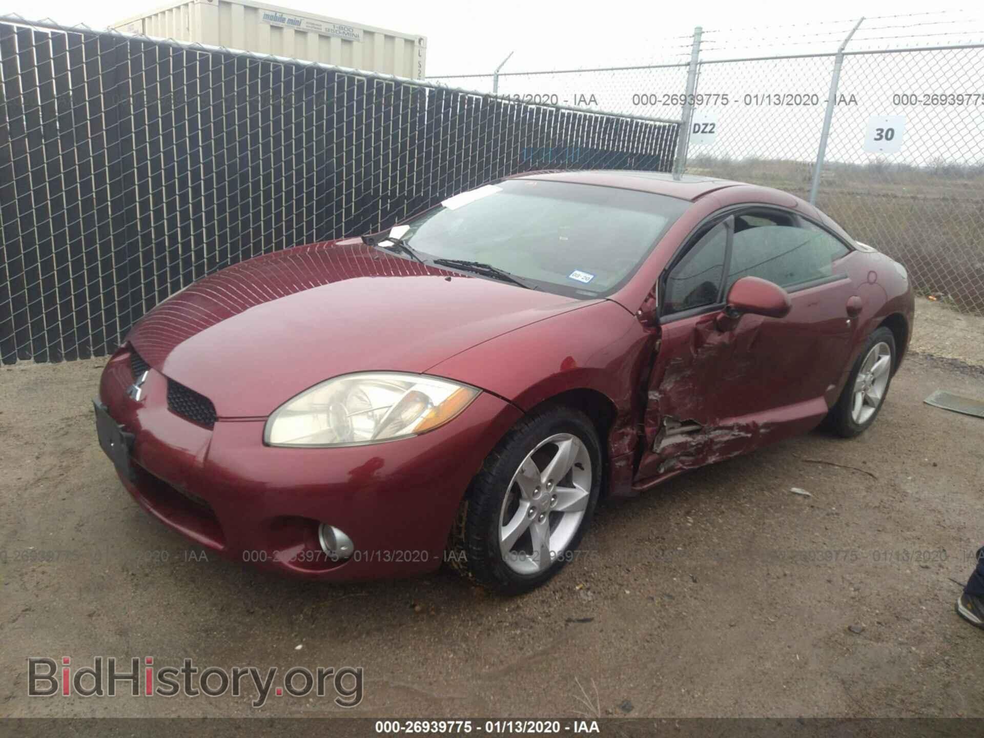 2006 MITSUBISHI ECLIPSE - VIN: 4A3AK24F86E044779 - Фото 2