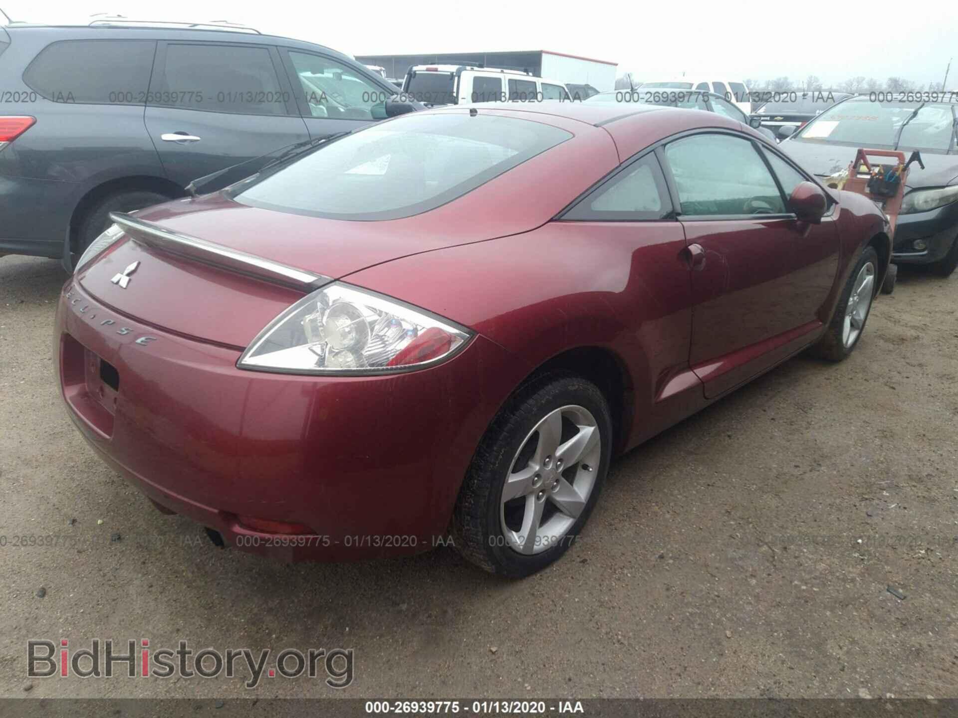 2006 MITSUBISHI ECLIPSE - VIN: 4A3AK24F86E044779 - Фото 4