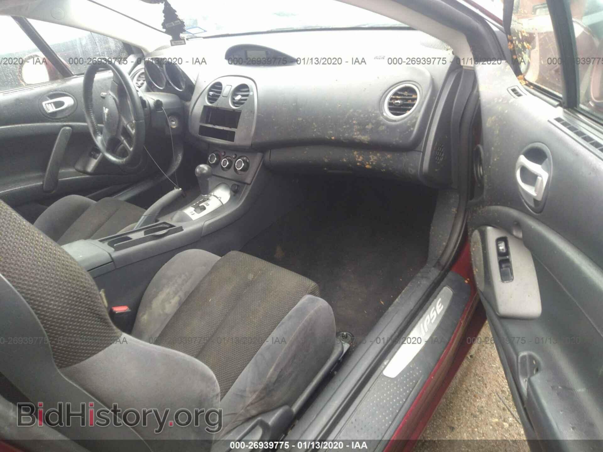 2006 MITSUBISHI ECLIPSE - VIN: 4A3AK24F86E044779 - Фото 5