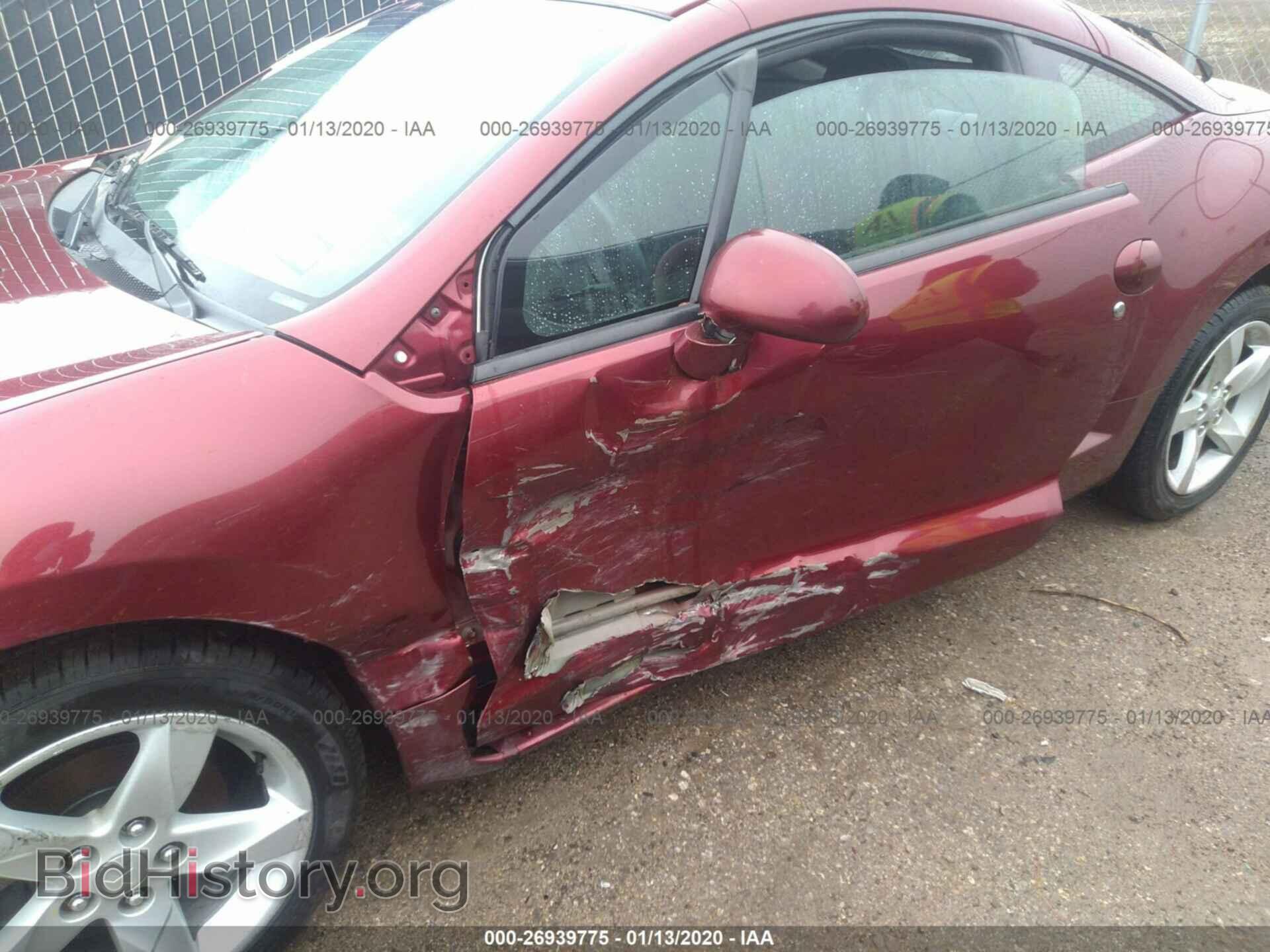 2006 MITSUBISHI ECLIPSE - VIN: 4A3AK24F86E044779 - Фото 6