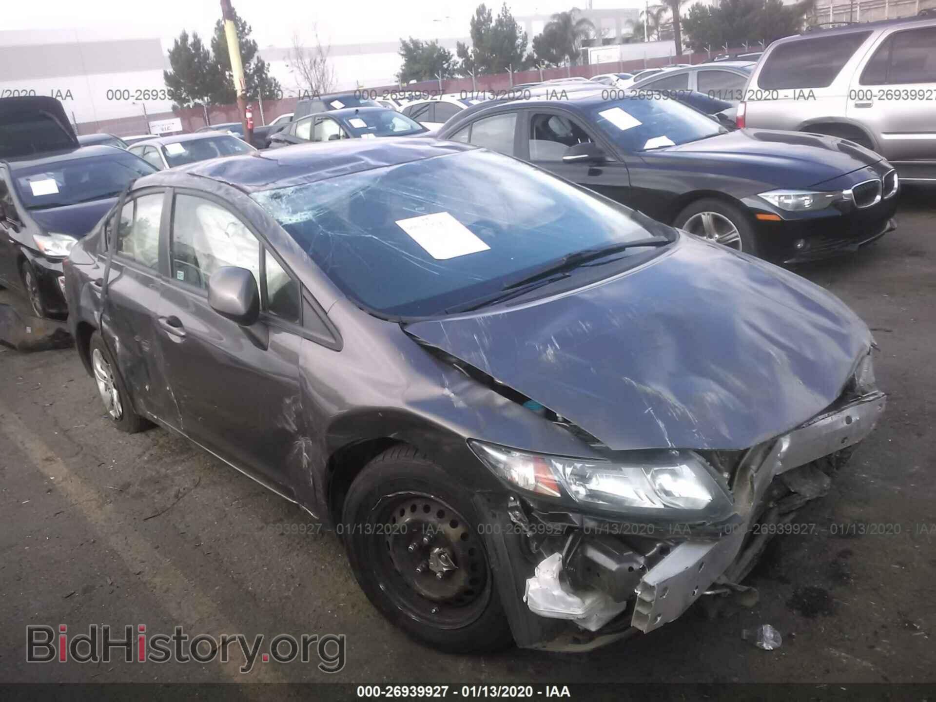 Photo 19XFB2F55DE283236 - HONDA CIVIC 2013
