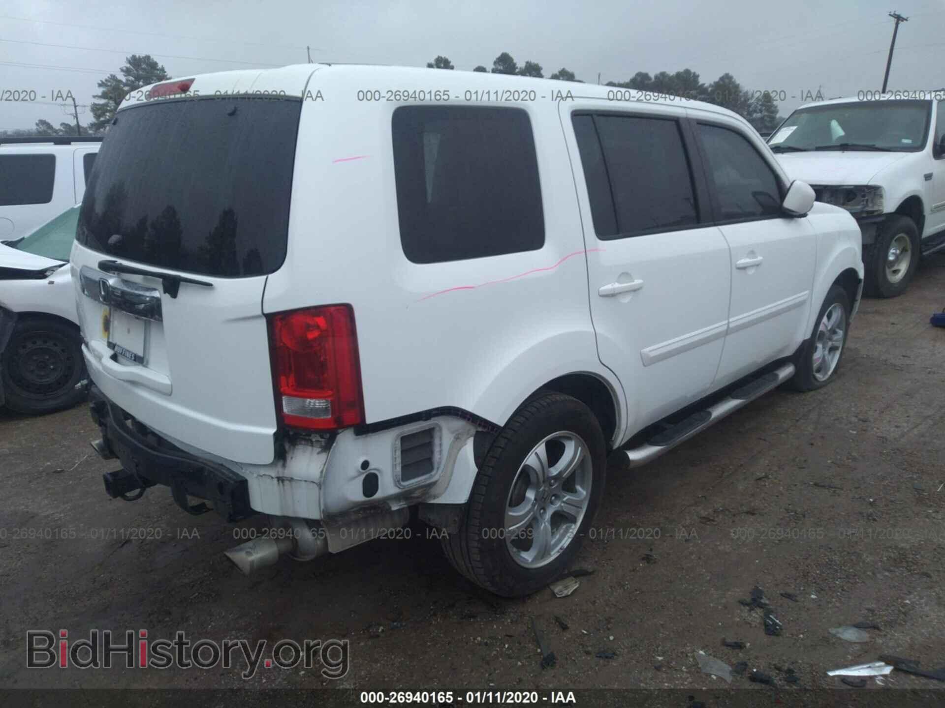 2014 HONDA PILOT - VIN: 5FNYF3H68EB028410 - Фото 4