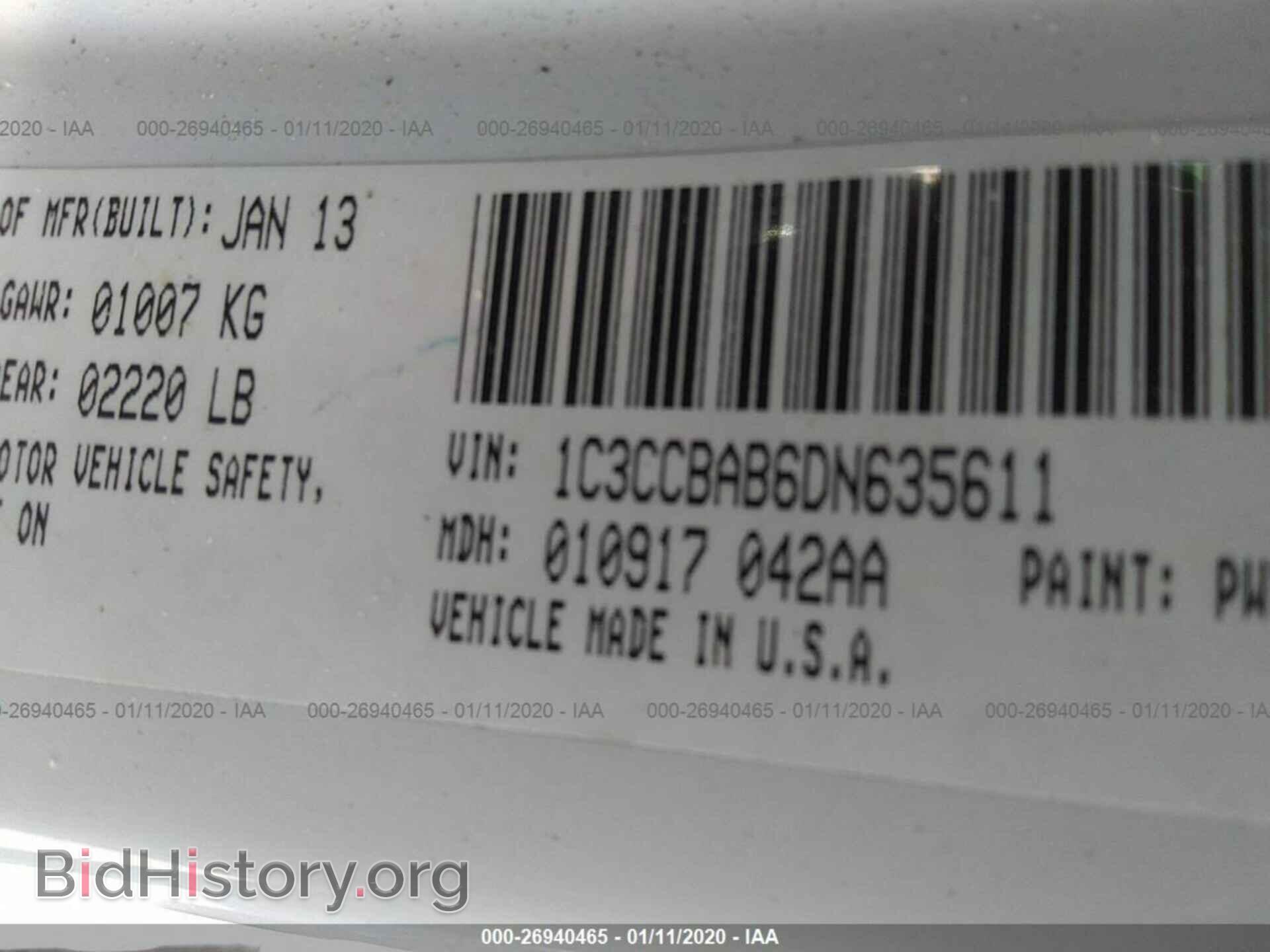 2013 CHRYSLER 200 - VIN: 1C3CCBAB6DN635611 - Photo 9