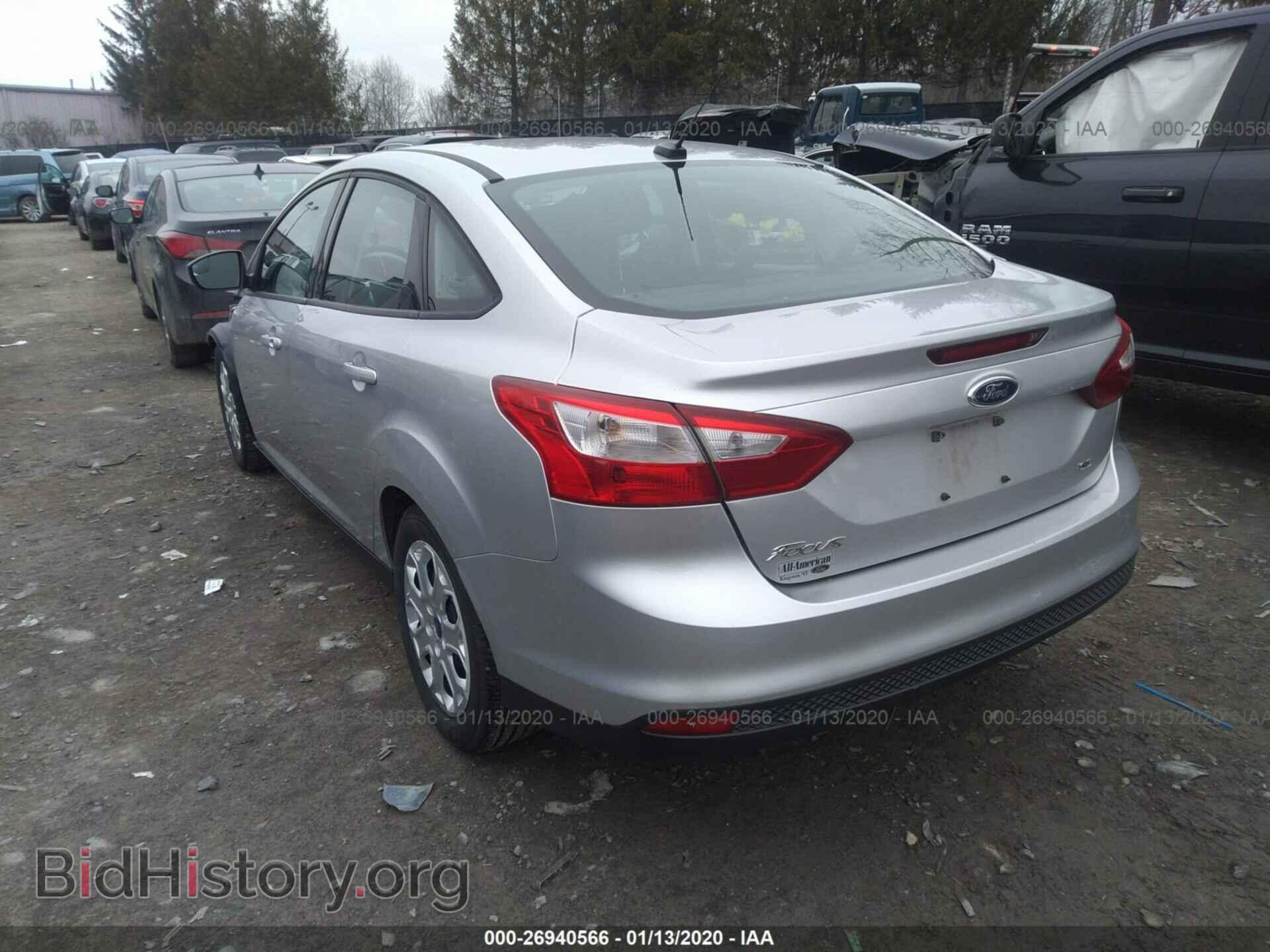 2012 FORD FOCUS - VIN: 1FAHP3F2XCL264943 - Фото 3