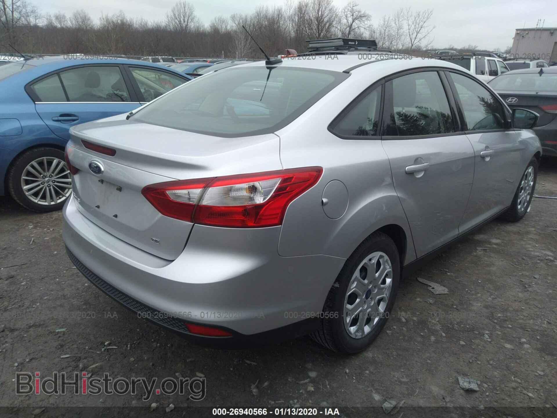 2012 FORD FOCUS - VIN: 1FAHP3F2XCL264943 - Фото 4
