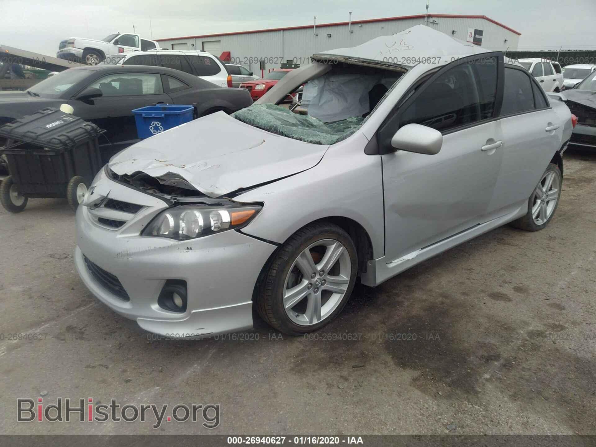 2013 TOYOTA COROLLA - VIN: 2T1BU4EE7DC082068 - Фото 2