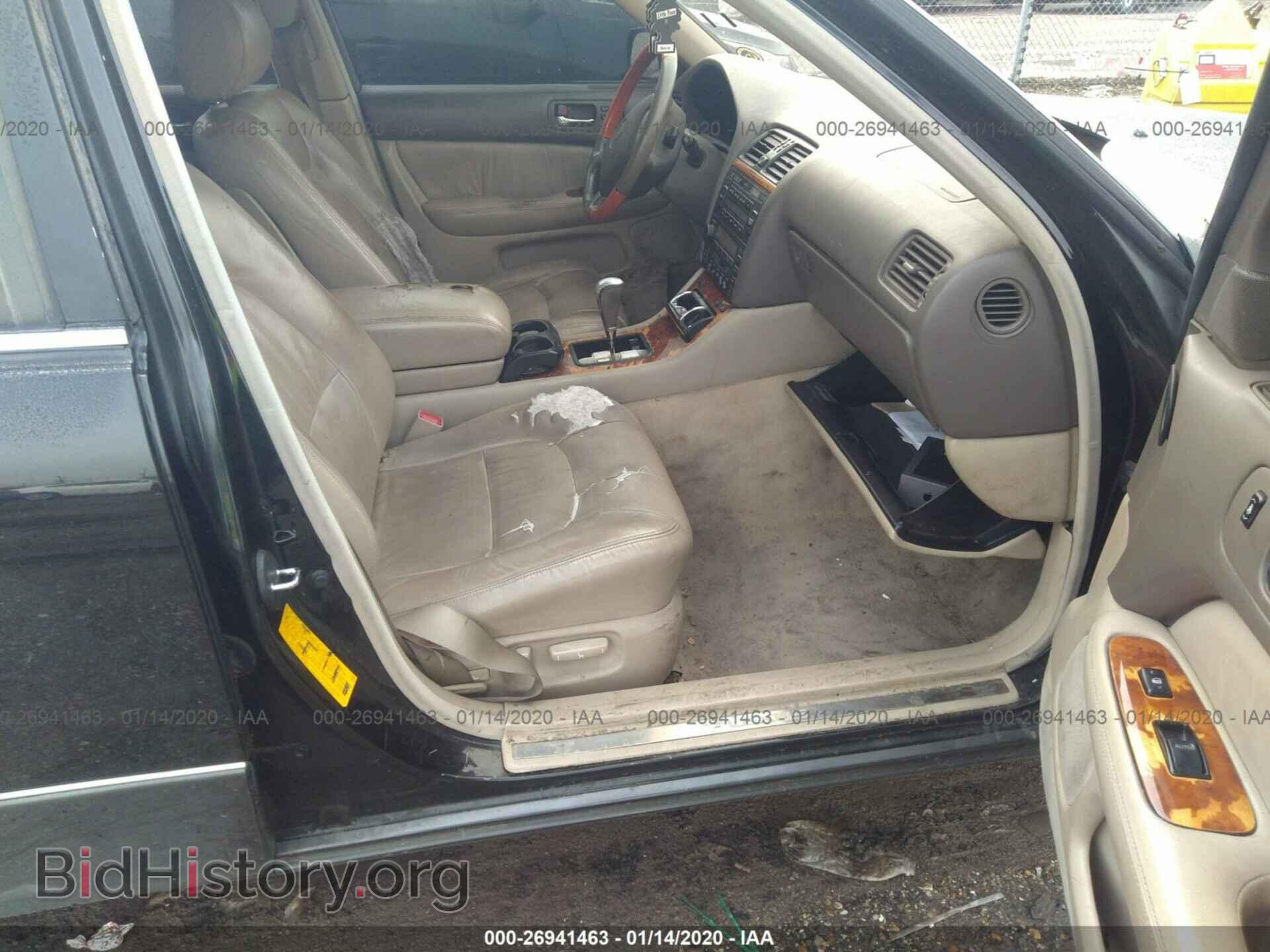 1999 LEXUS LS - VIN: JT8BH28F1X0142002 - Фото 5