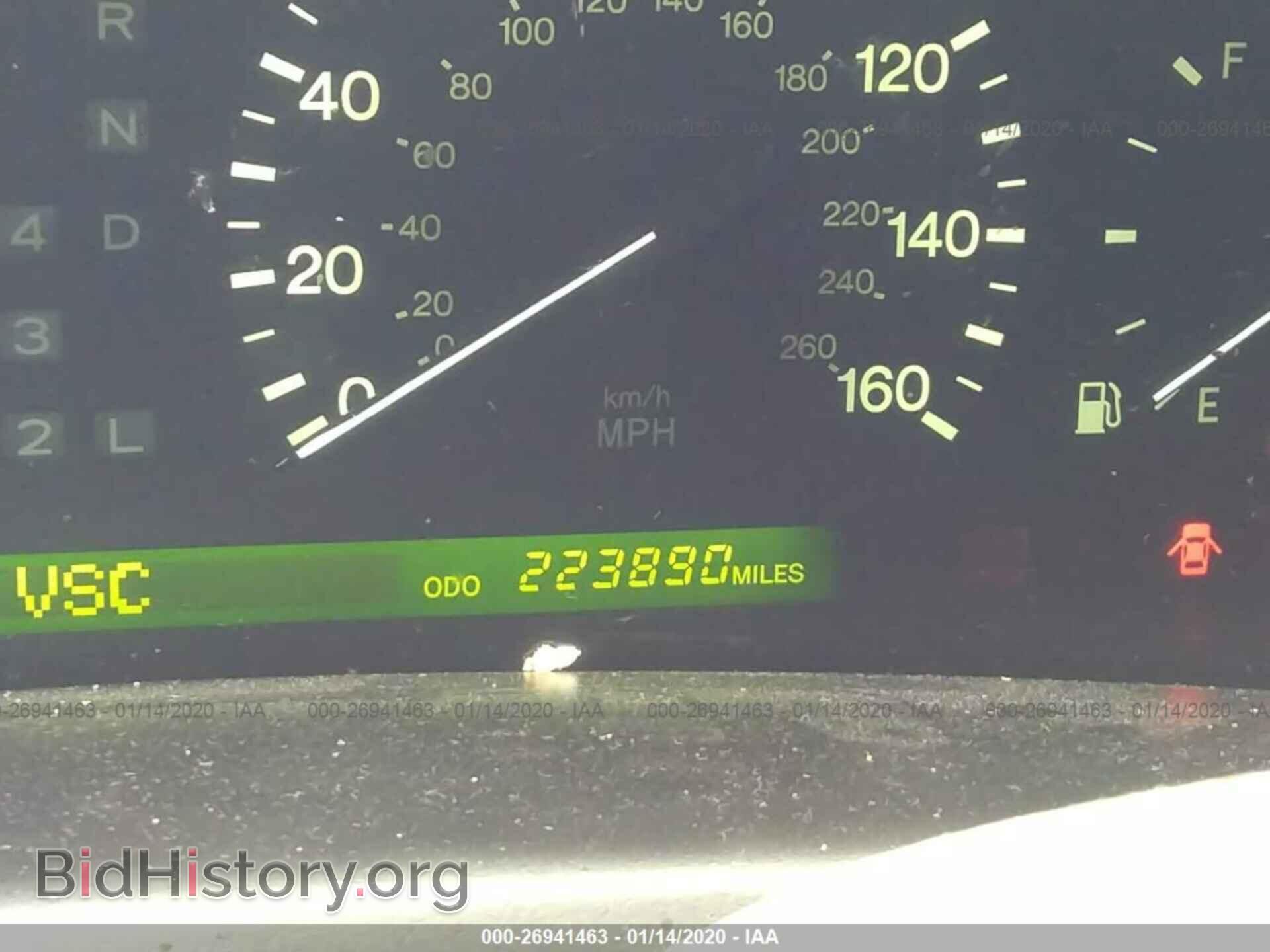 1999 LEXUS LS - VIN: JT8BH28F1X0142002 - Фото 7