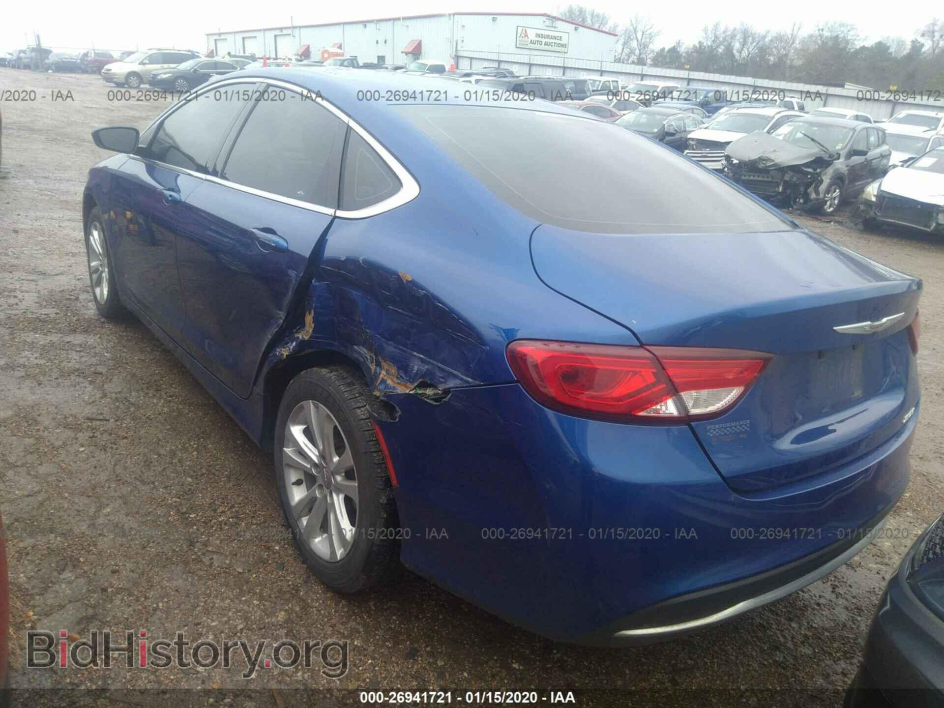 2015 CHRYSLER 200 - VIN: 1C3CCCAB4FN507683 - Фото 3