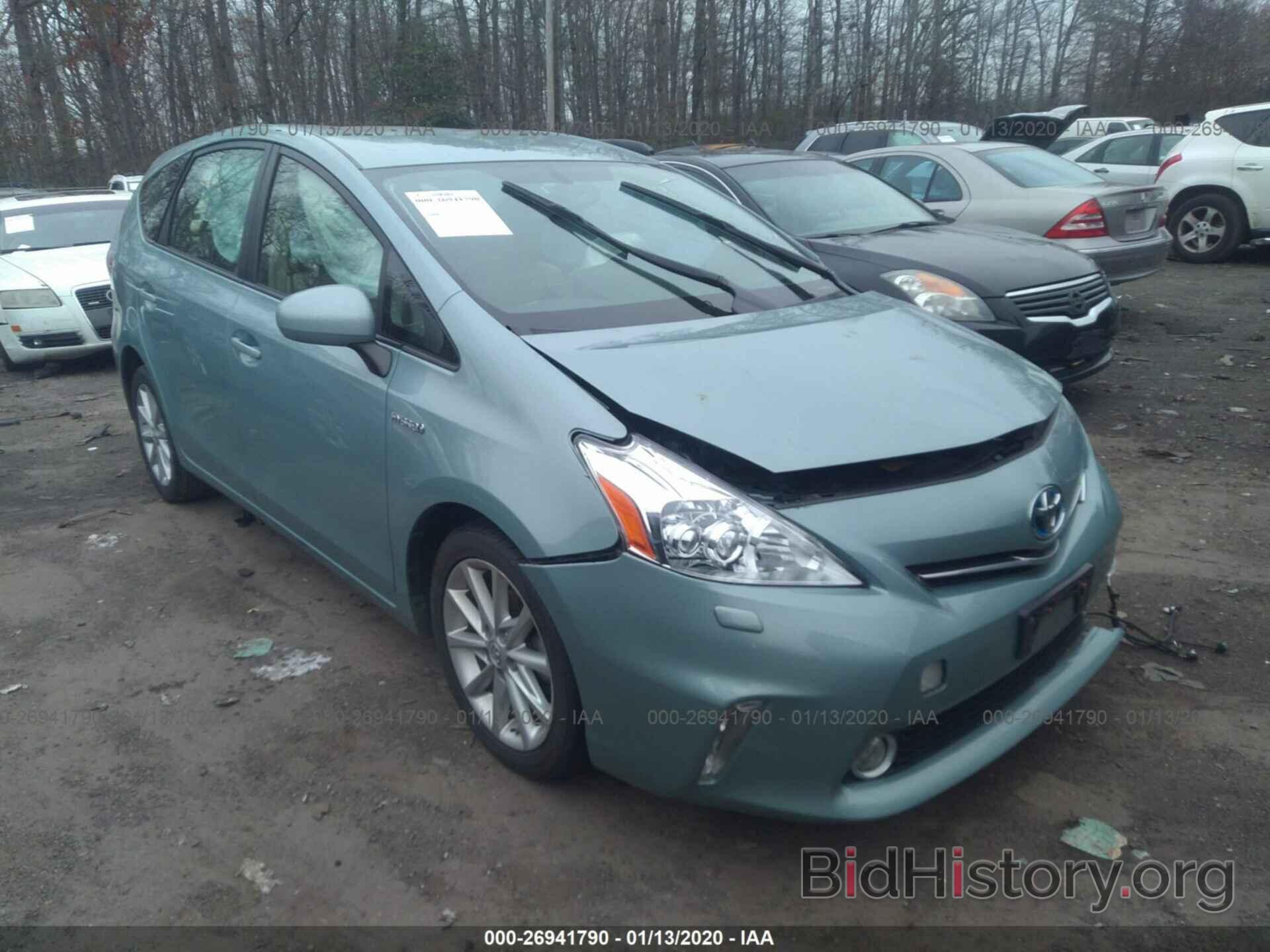 Photo JTDZN3EU5E3298492 - TOYOTA PRIUS V 2014